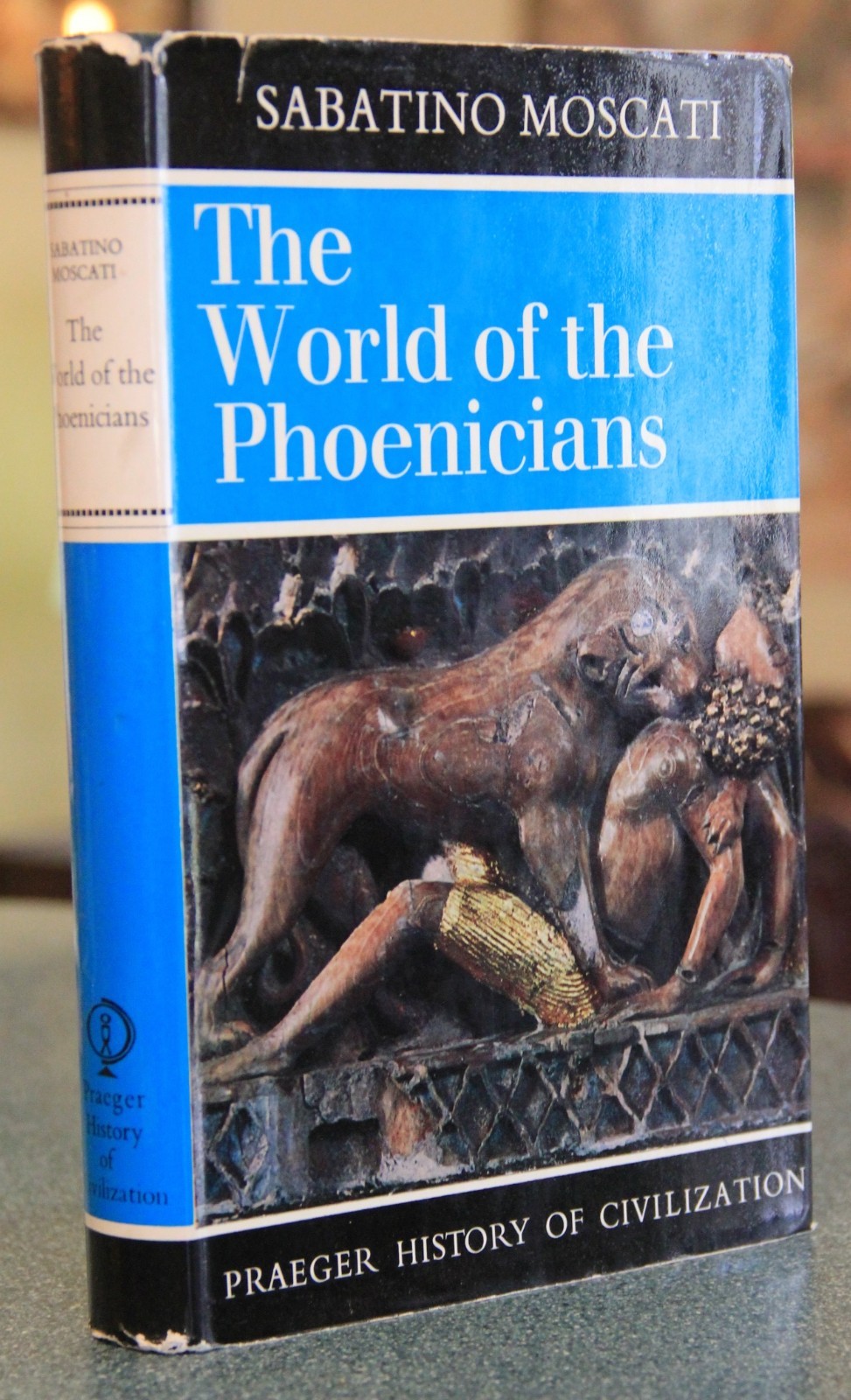 The World of the Phoenicians, Sabatino Moscati, 1st ed., HB, DJ, illus., 1968