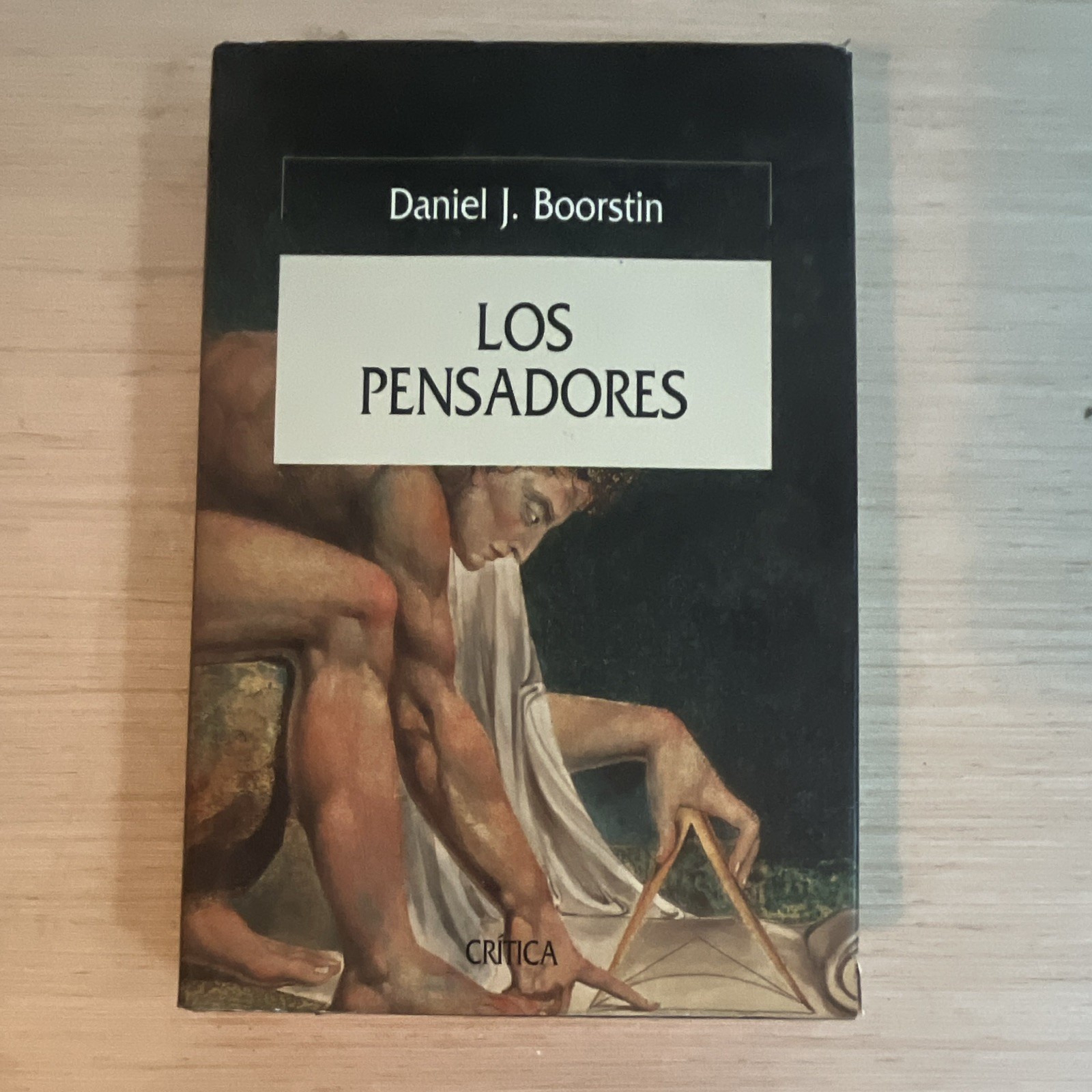 Daniel J. Boorstin Los Pensadores Crítica Spanish HC 1998 Dust Jacket