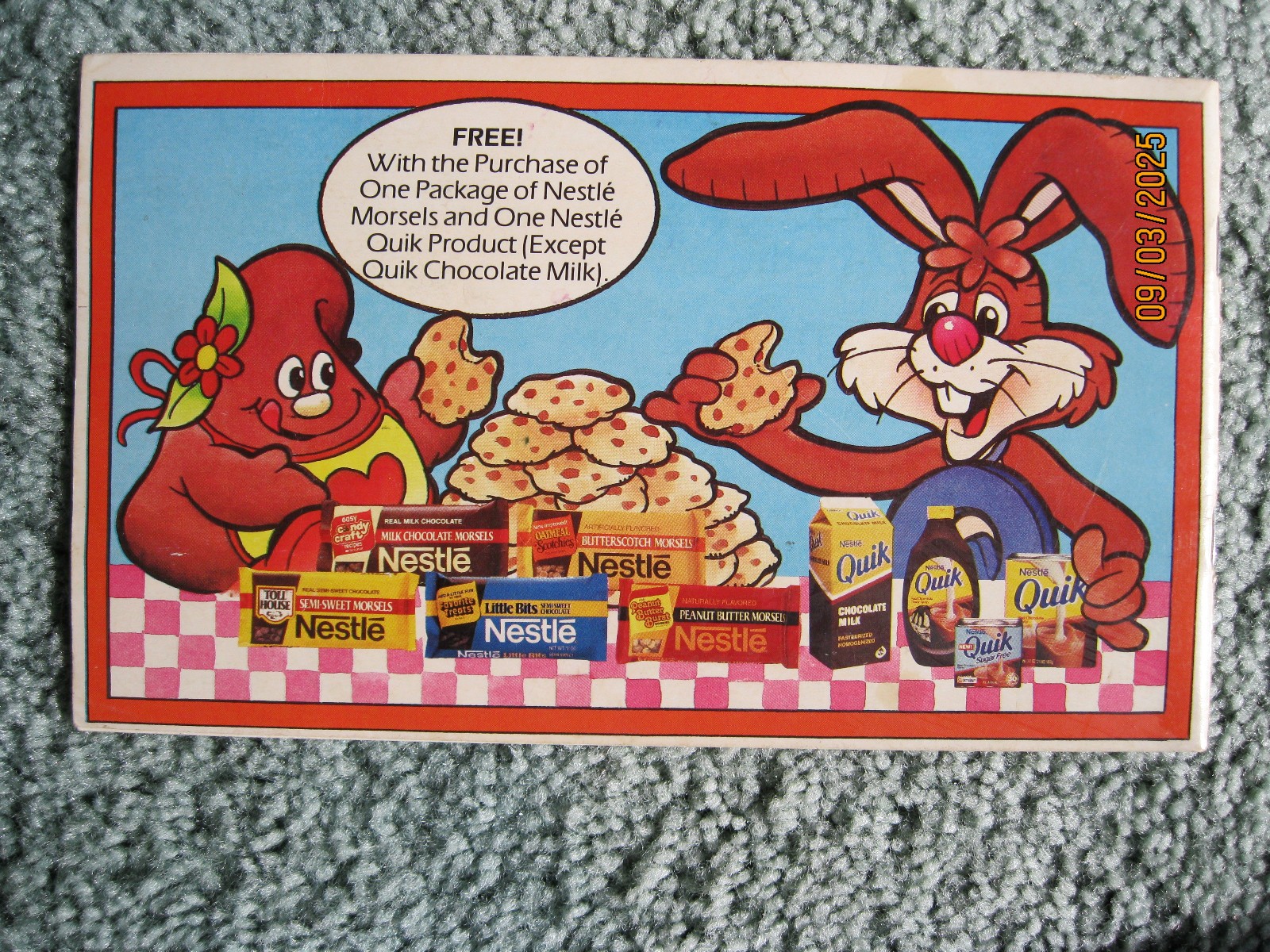 Nestle Make-It and Bake-It Activity Cookbook 1980&rsquo;s