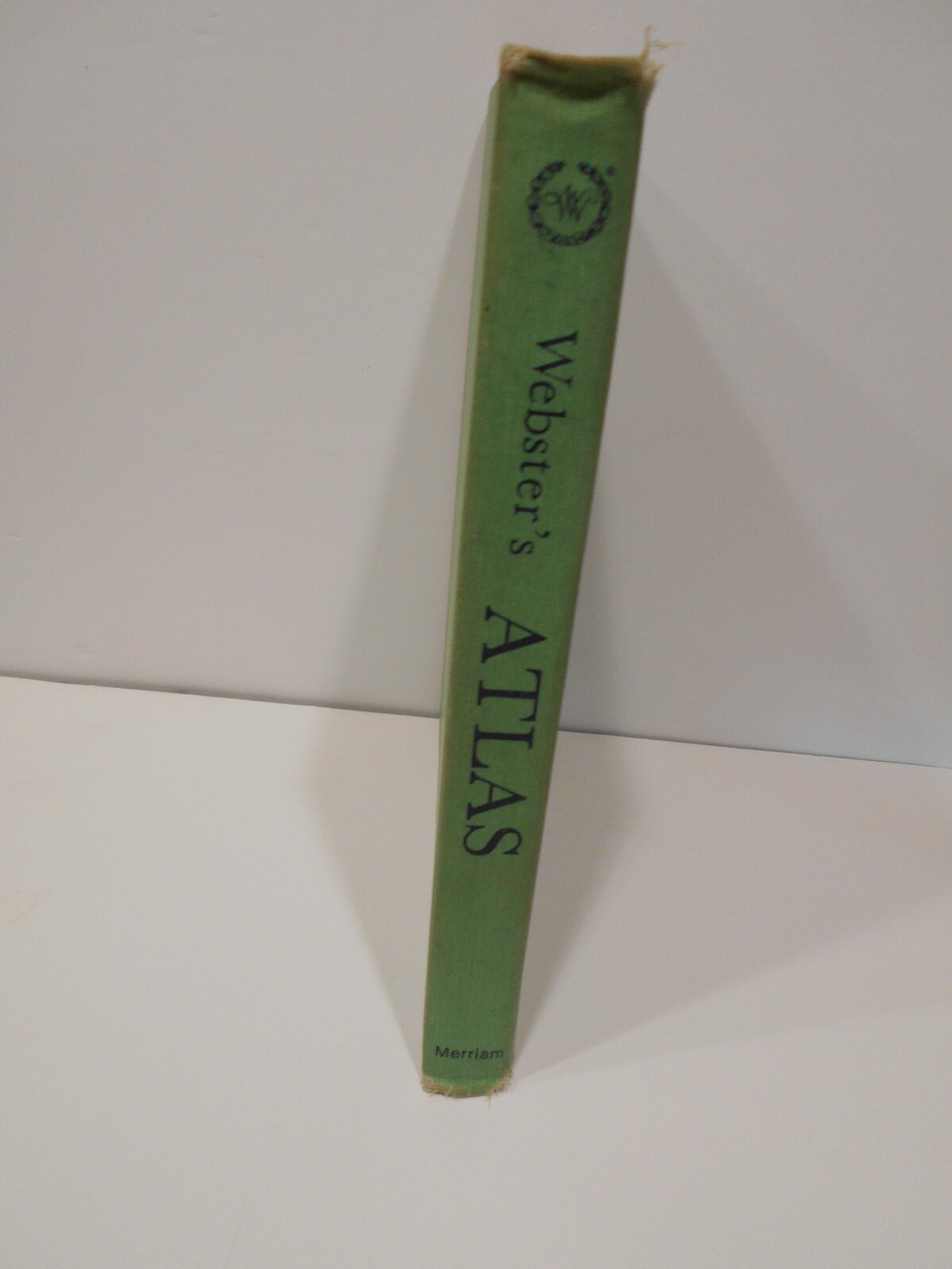 WEBSTER&rsquo;S ATLAS and Zip Code Directory, 1973 vintage antique reference book