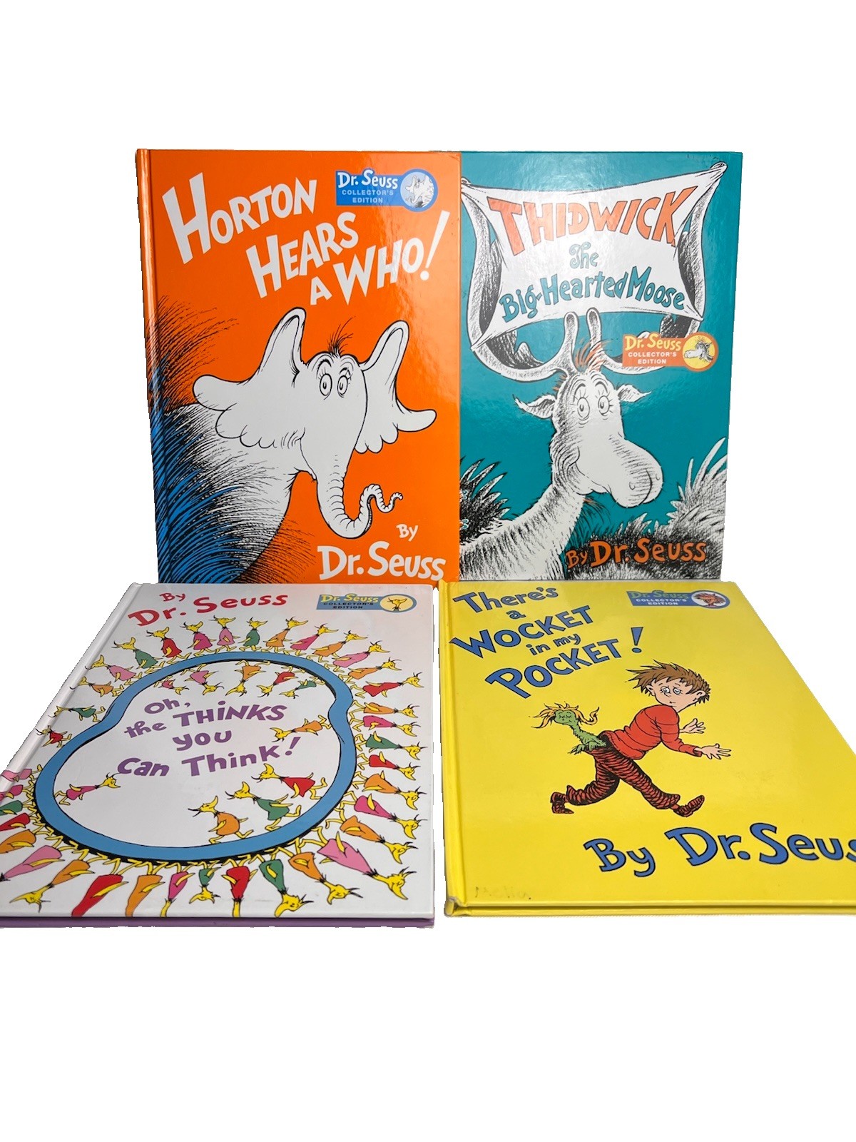 Lot of 4 Dr. Seuss Kohl’s Cares Collector’s Edition hardcover children’s books