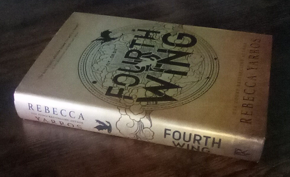 Fourth Wing *SIGNED BOOKPLATE* First Ed, First Print Sprayed Edges+ Overlays
