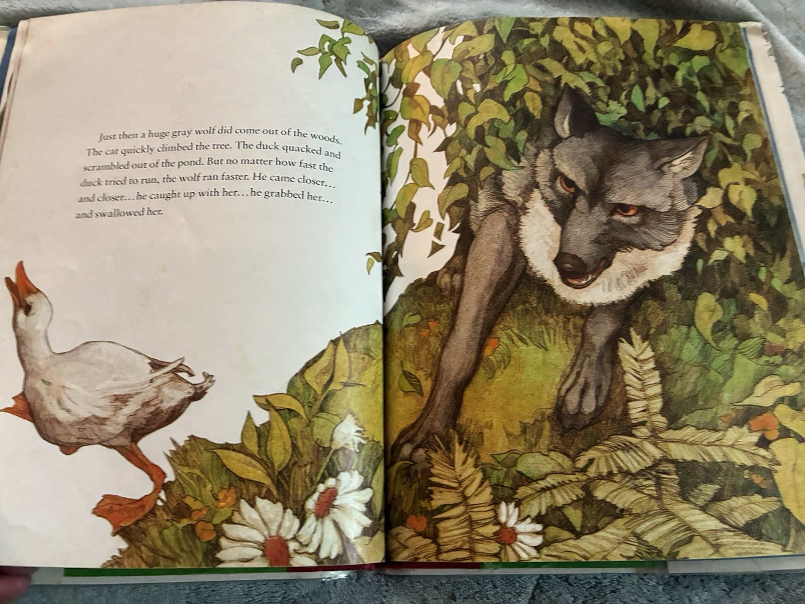 Peter And The Wolf by Maria Carlson 1986 1st Ed.