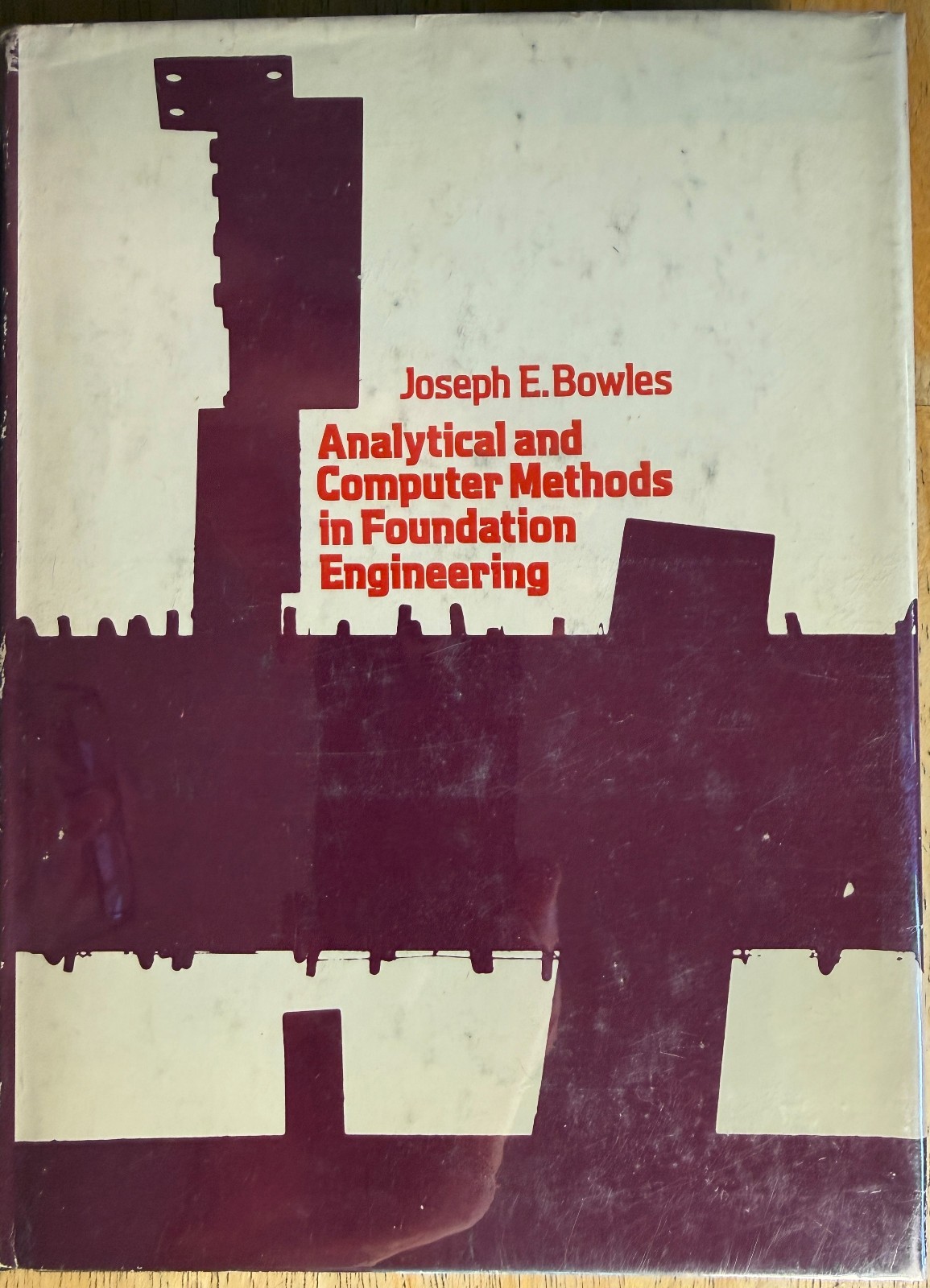 Analytical and Computer Methods in Foundation Engineering – Hardcover/Mylar DJ