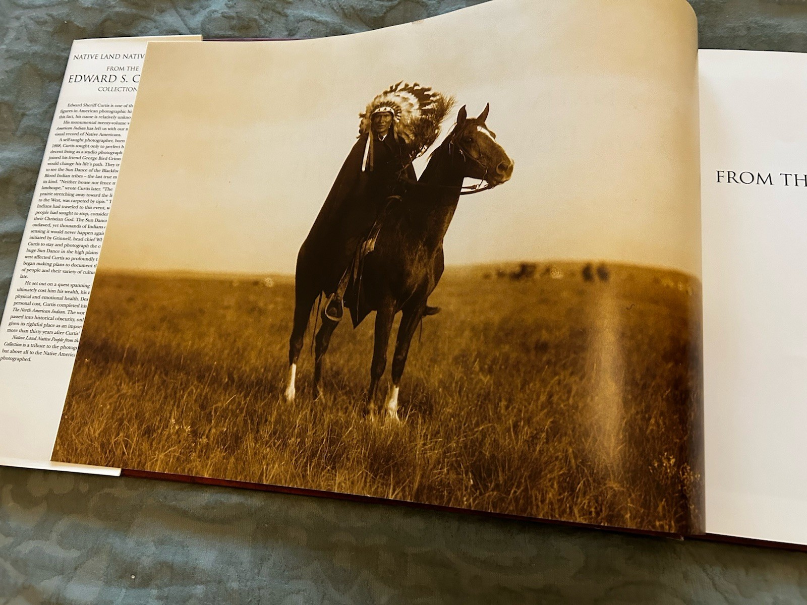 “Native Land Native People” From Edward S. Curtis Collection By Wayne Youngblood