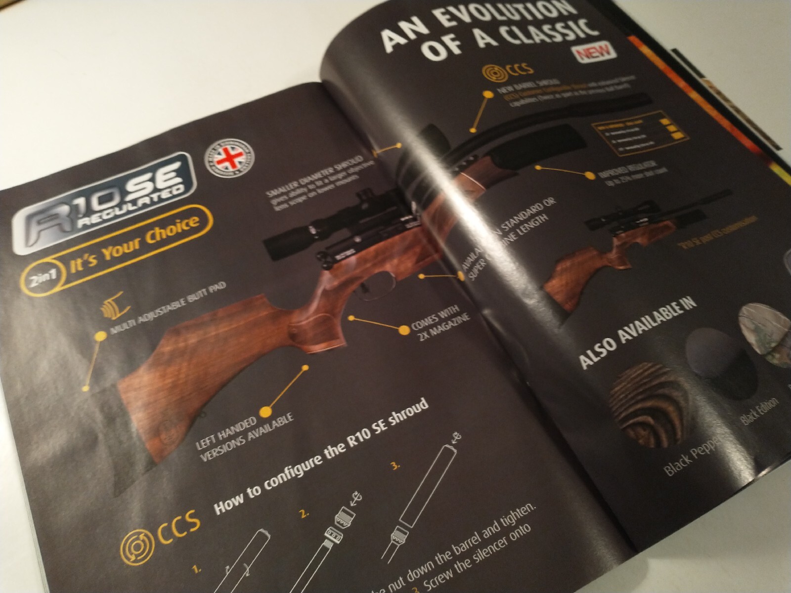 Air Gunner Magazine UK Summer 2016 #389 R10 SE .25 Hi-Power Calibre – Crosman