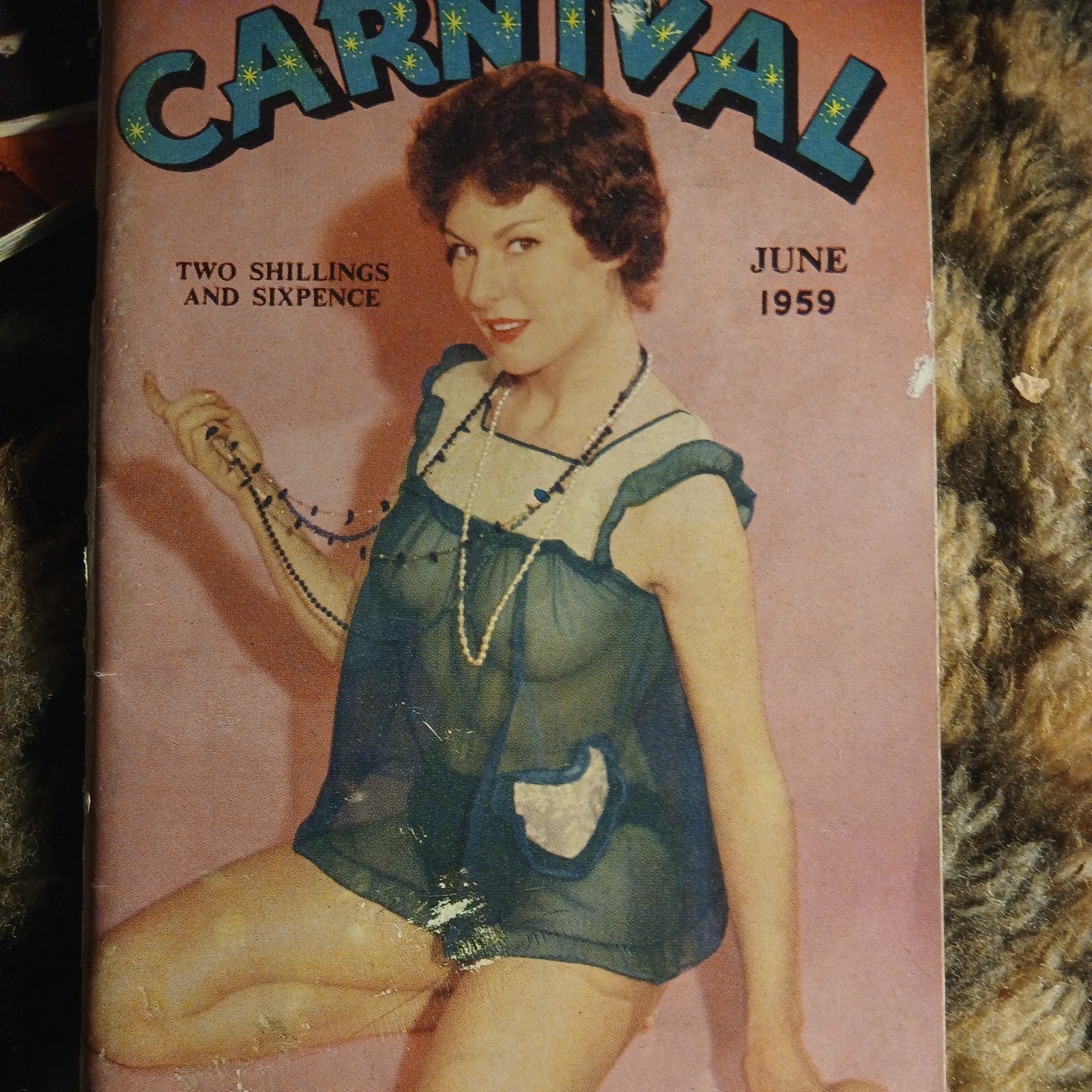 carnival Vintage Magazines Non Full Nudity issues number June 59