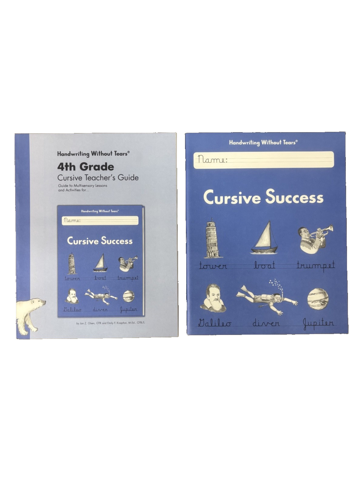 4th Grade Cursive Teacher&rsquo;s Guide by Jan Z. Olsen and Emily Knapton (2008, Trade