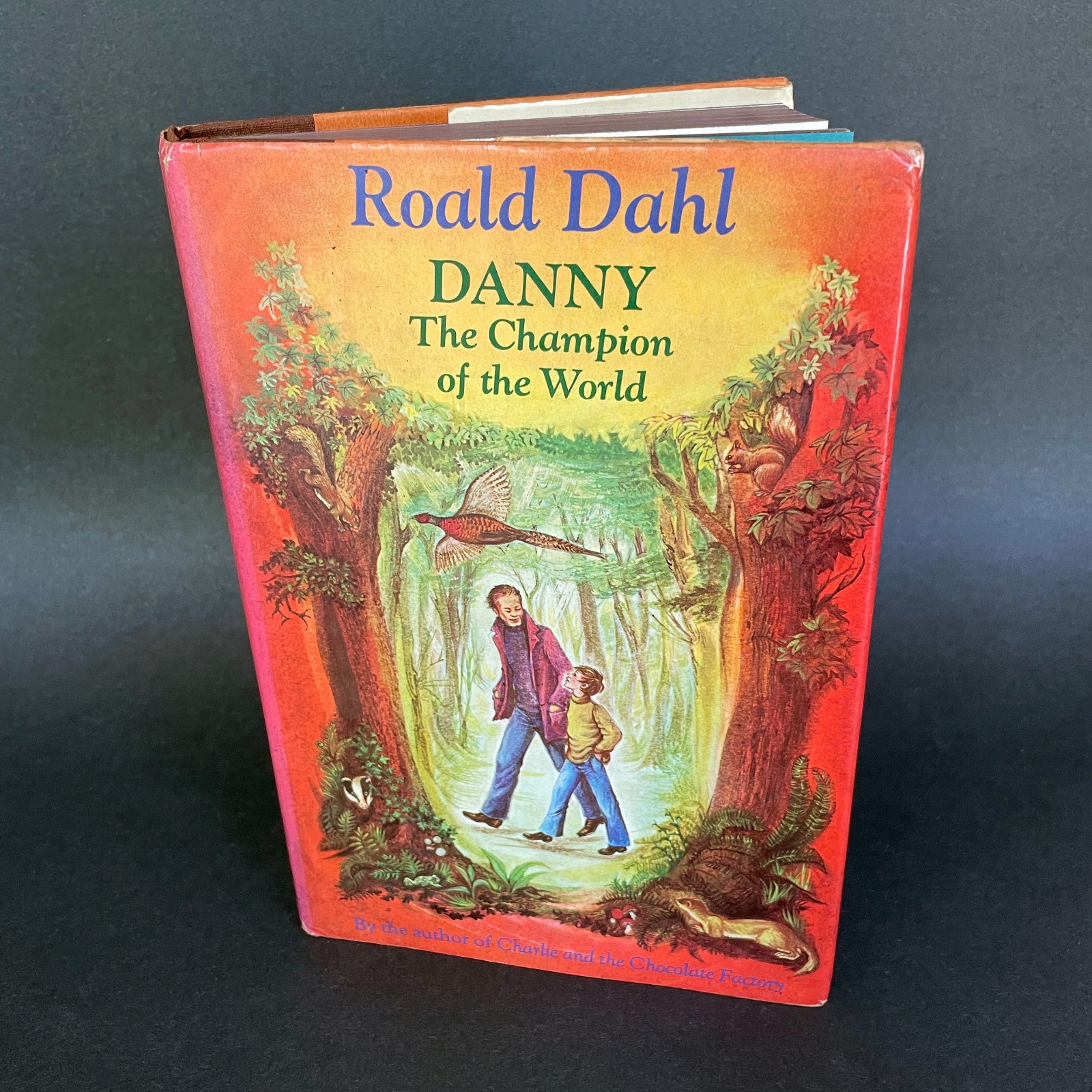 1975 Danny The Champion Of The World • Roald Dahl • 1st Edition • Hardcover w/DJ