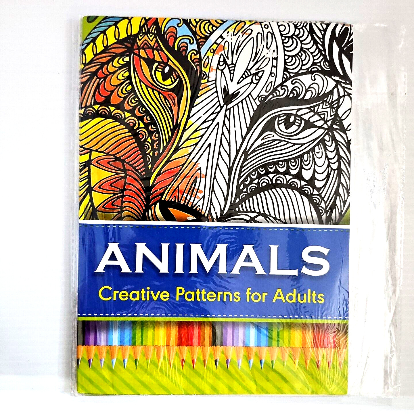 Animals Creative Patterns for Adults COLORING BOOK 32 Pages