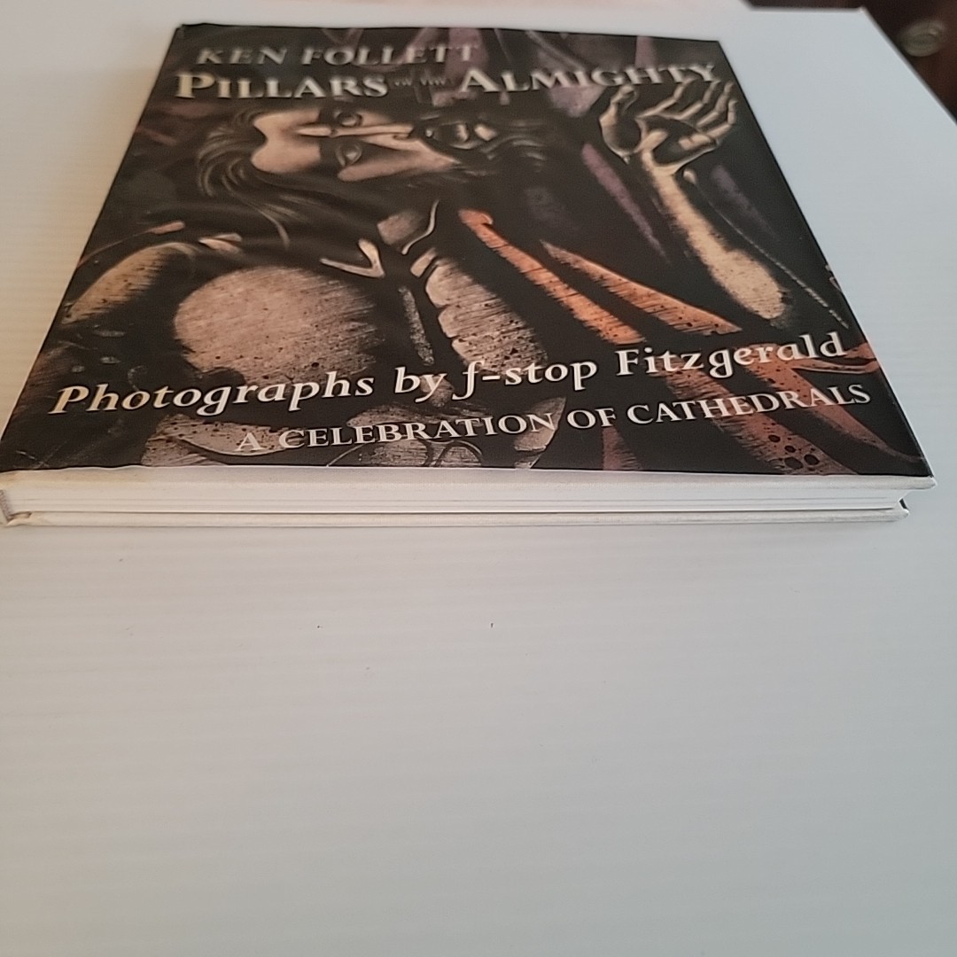 Ken Follett Pillars of the Almighty 1st Ed HC Vellum DJ Cathedral Photography