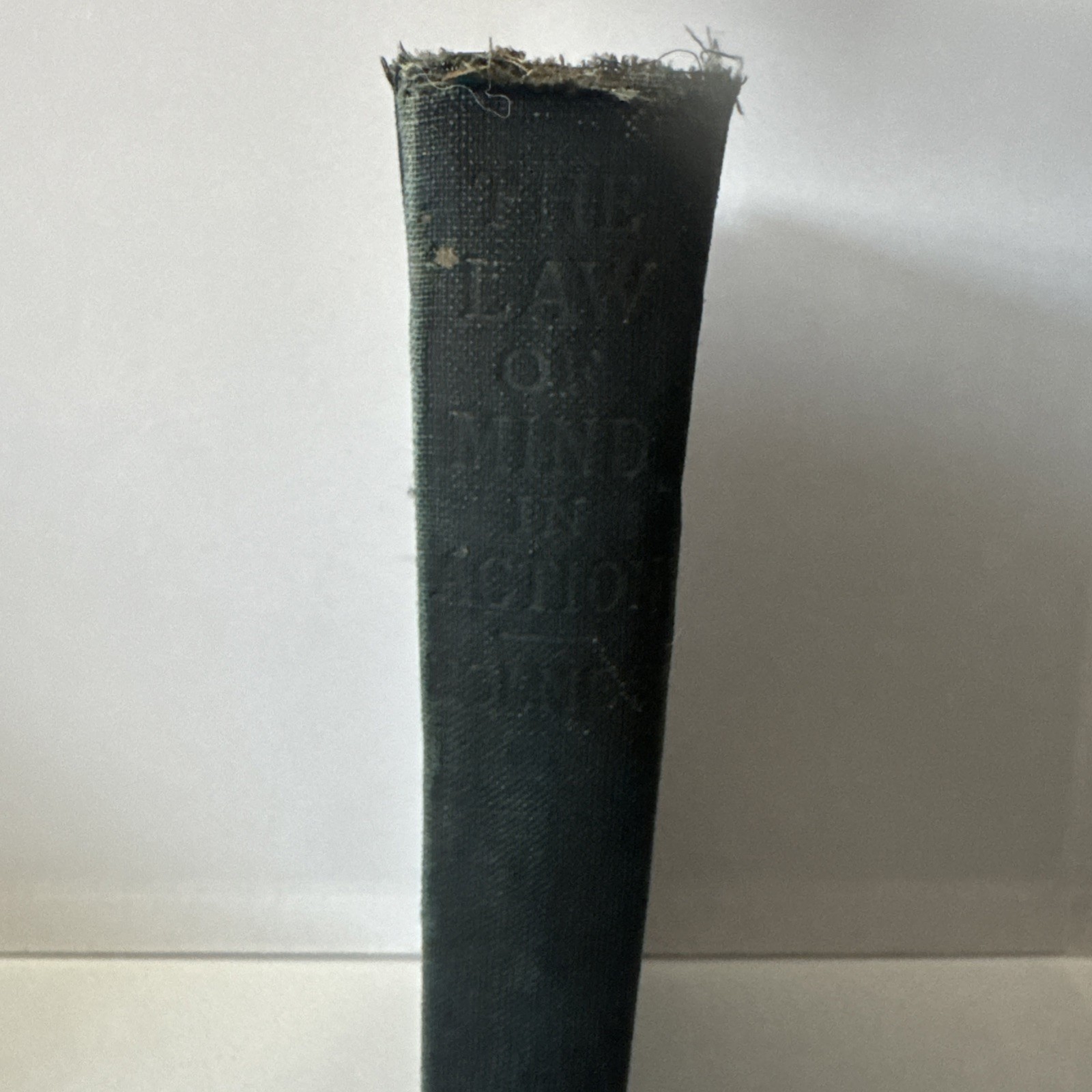 Fenwicke L. Holmes The Law of Mind in Action 1919 Hardcover 1st McBride