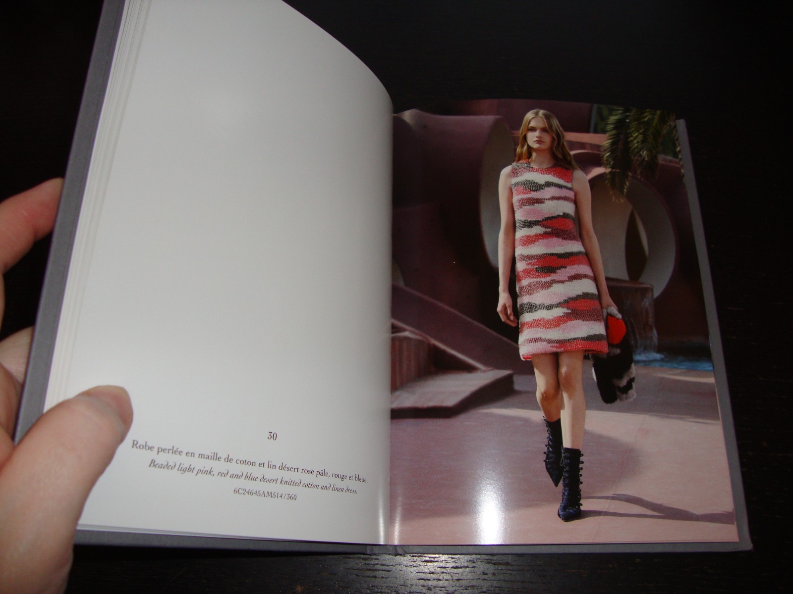 DIOR Womenswear Runway Show HARCOVER LOOKBOOK Cruise 2016 – 50 Pages