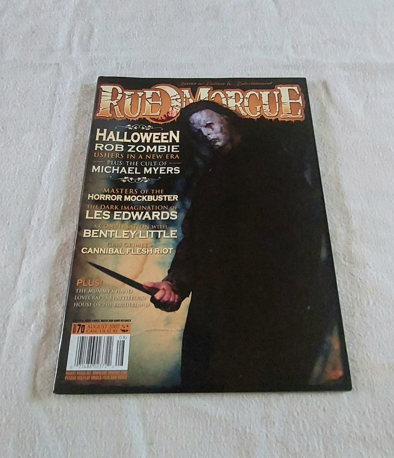 Rue Morgue Magazine Issue #70 August 2007 VG