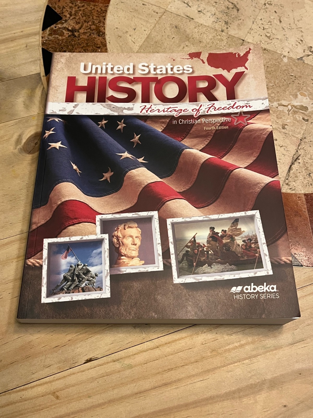 ABEKA: UNITED STATES HISTORY HERITAGE OF FREEDOM 4th EDITION