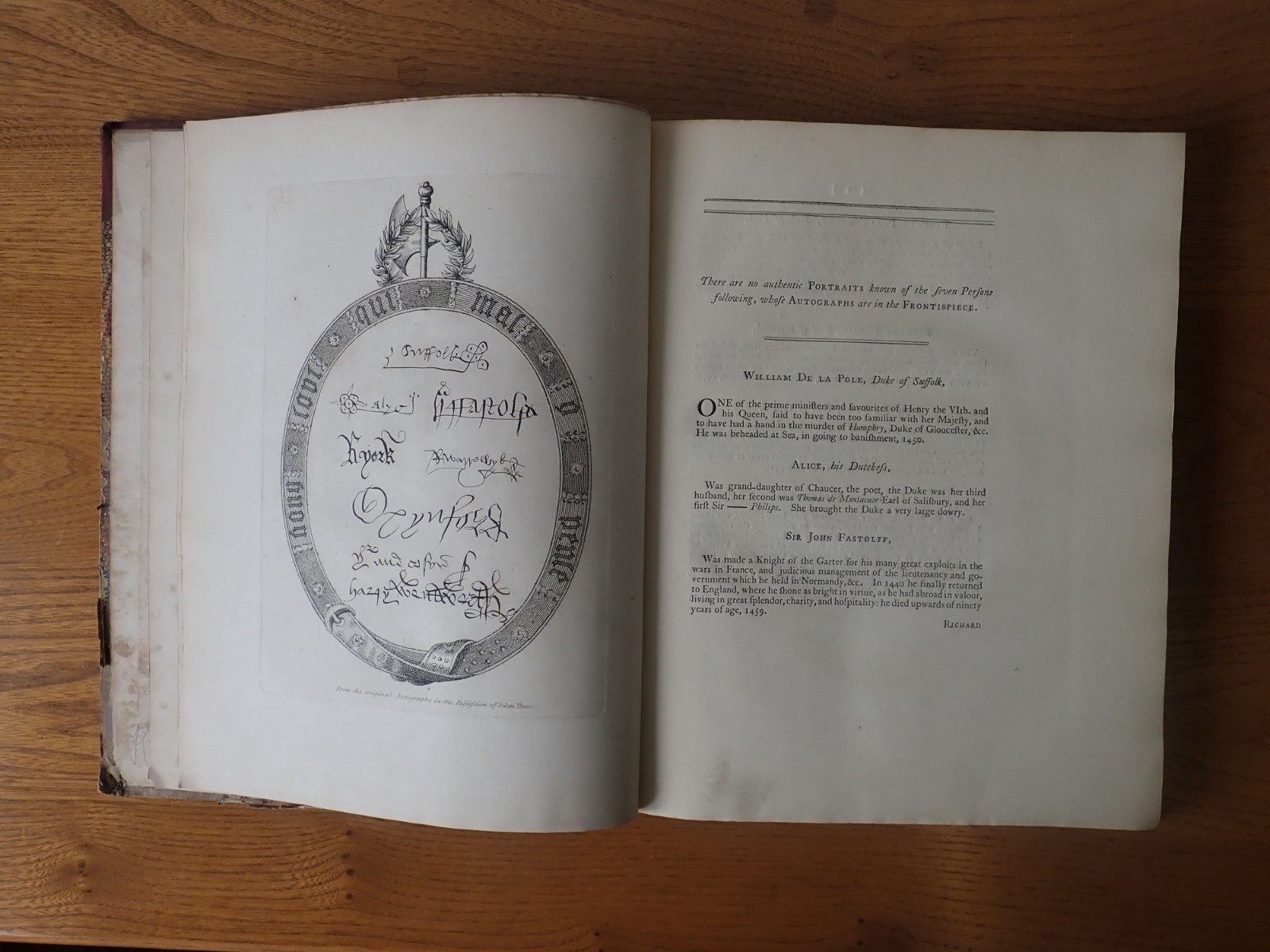 British Autography J Thane limited edition