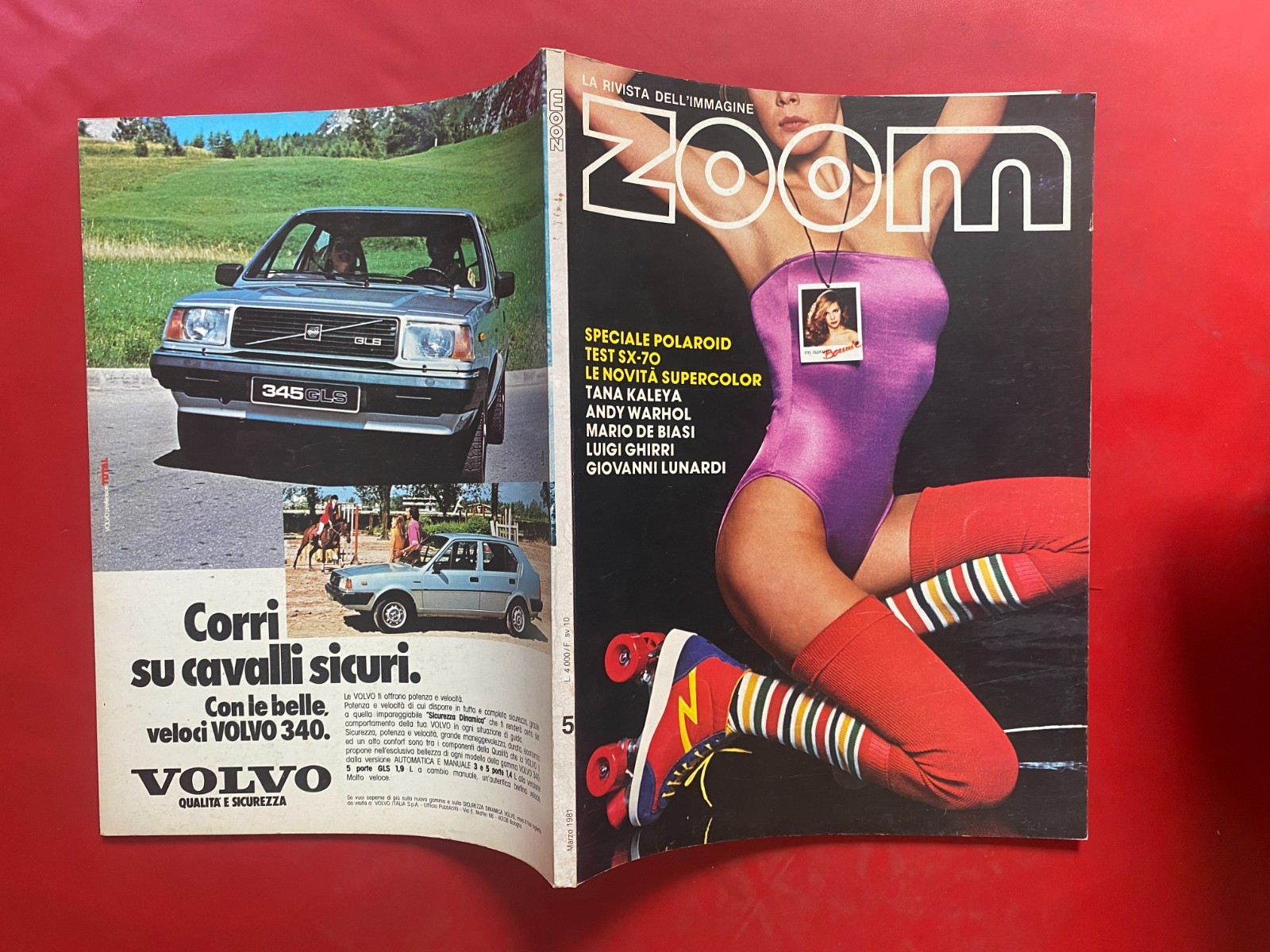 ZOOM n 5 Marzo 1981 La Rivista dell&rsquo;immagine DINO BATTAGLIA ANDY WARHOL IRUTCHKA