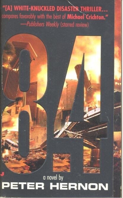 8.4 Disaster Novel Peter Hernon Earthquake Memphis Kentucky Mercalli Zone PPRBK