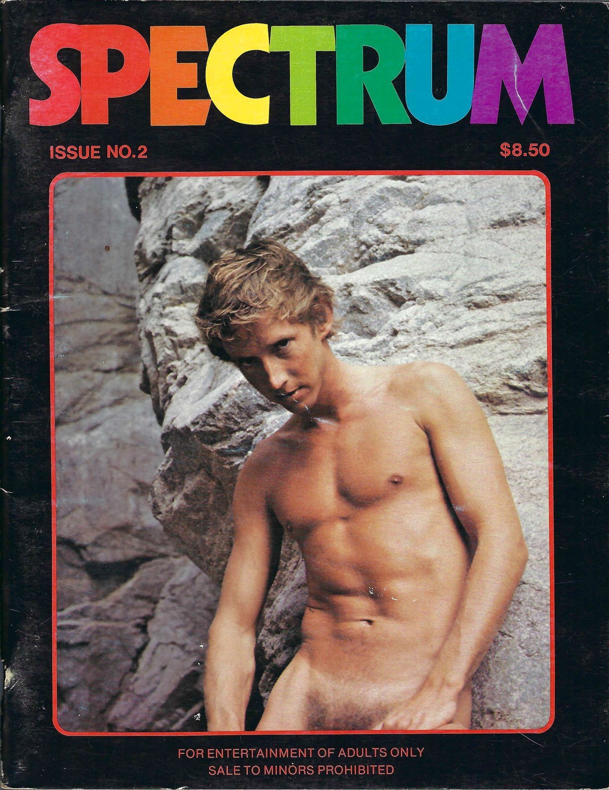 Vintage SPECTRUM Magazine, Nude Male Photographs, Gay Interest, No. 2, 1979