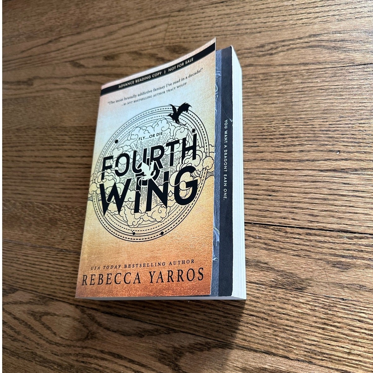 SIGNED Fourth Wing By Rebecca Yarros The Empyrean Advanced Readers Copy ARC