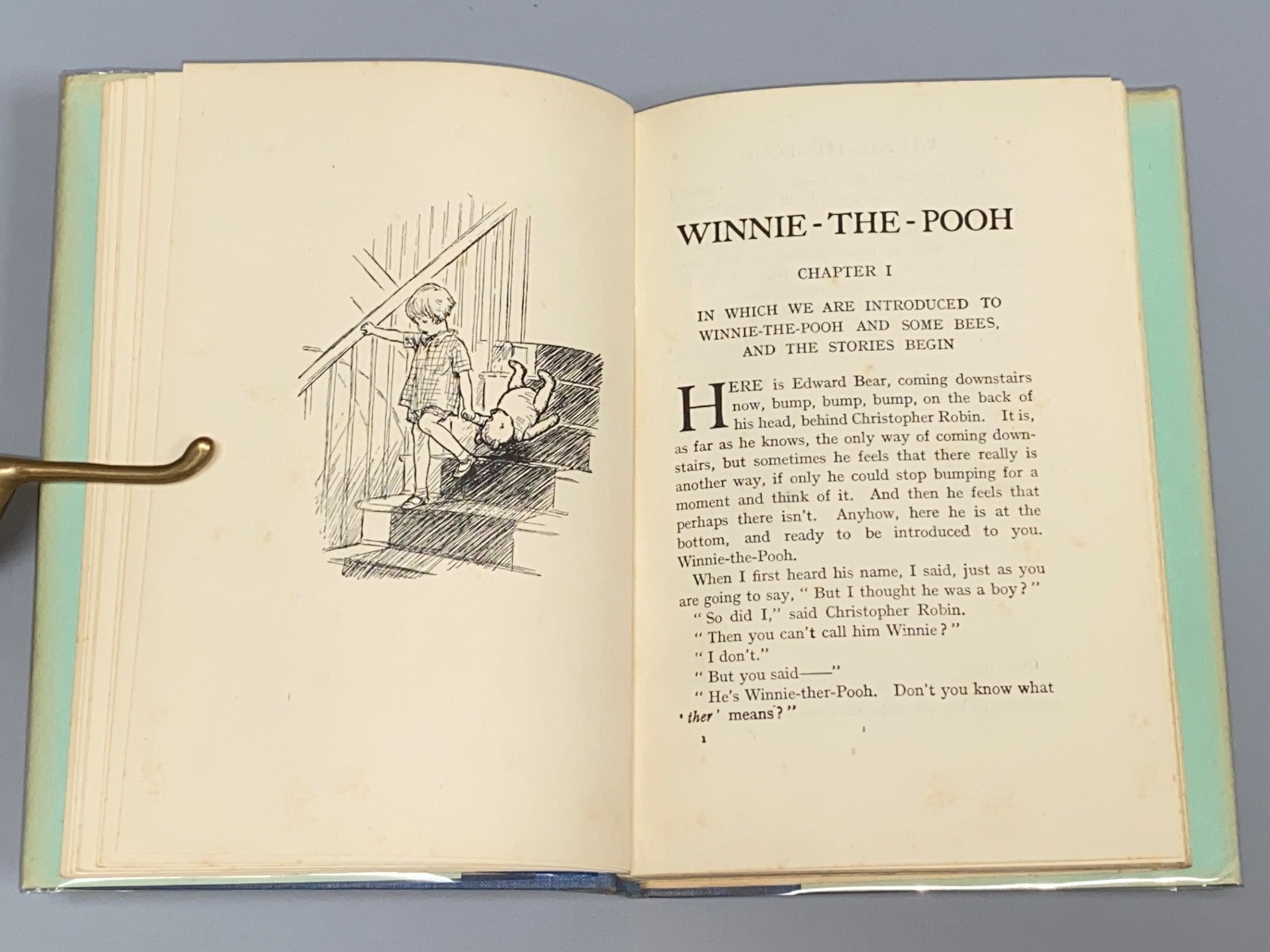 WINNIE-THE-POOH – A.A Milne [136] Illustrated Ernest H. Shepard with dust jacket