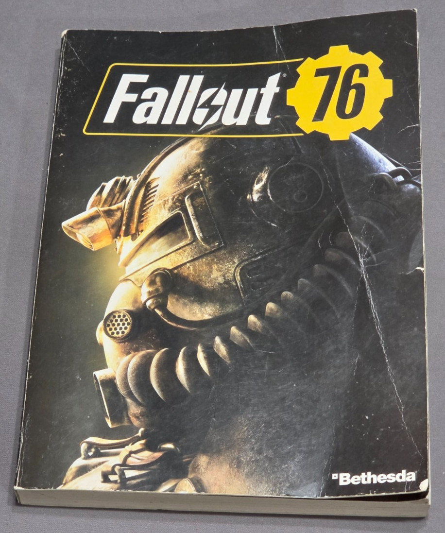 Fallout 76 Official Guide – Various Authors – (2018 Bethesda) – Trade Paperback