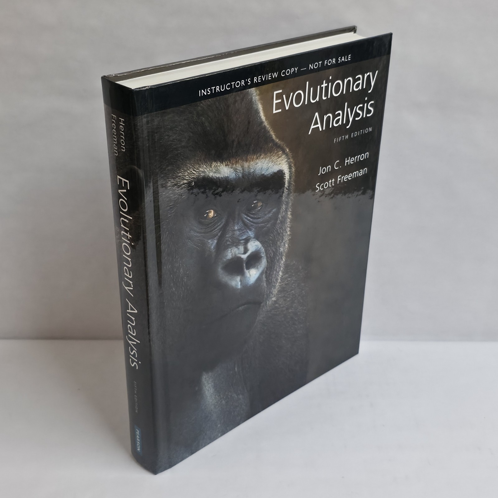Evolutionary Analysis Instructor’s Edition, by Herron & Freeman, Like New
