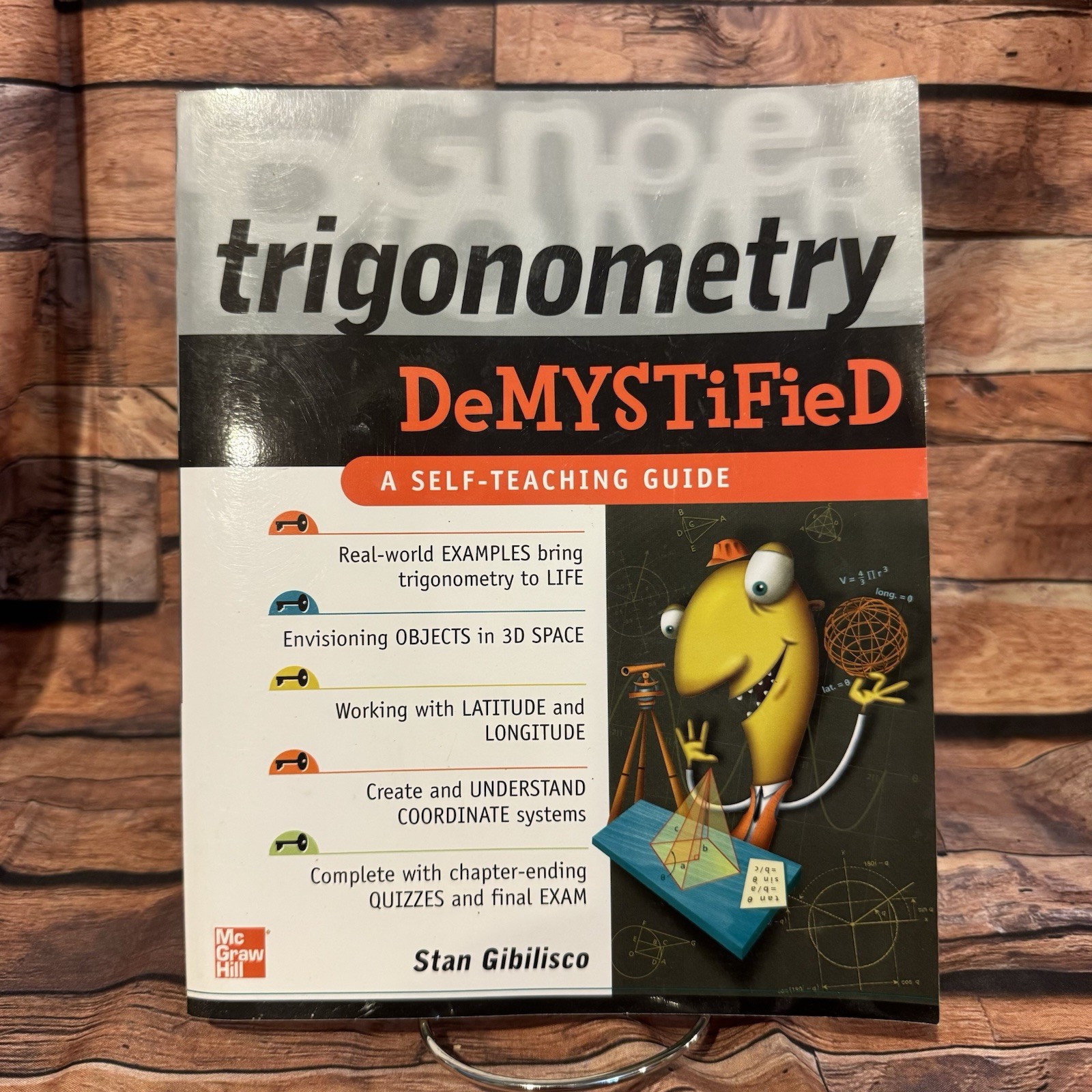 Trigonometry DeMYSTiFieD Stan Gibilisco Self-Teaching Guide McGraw-Hill Math