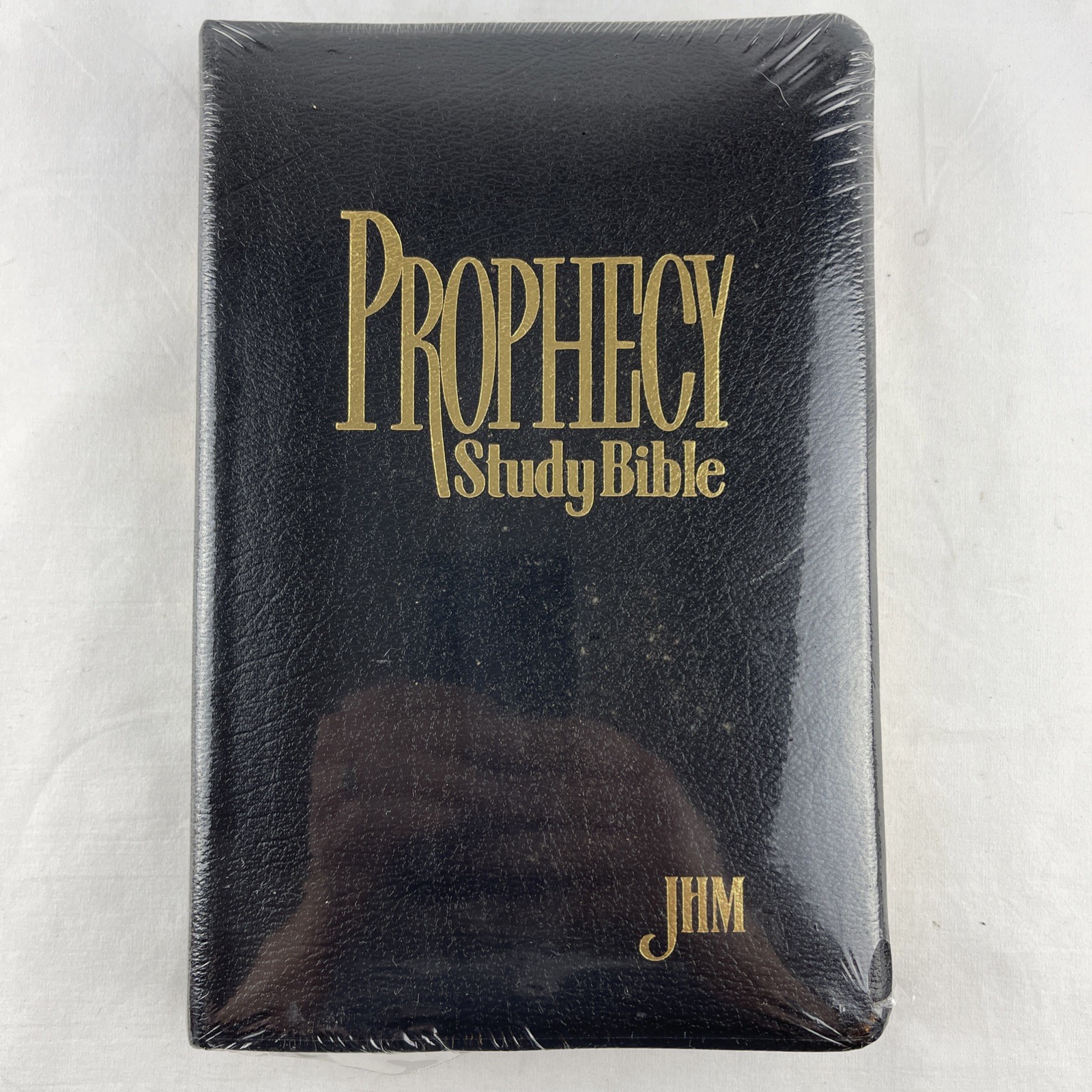 NKJV Prophecy Study Bible John Hagee Ministries Black Bonded Leather – Sealed