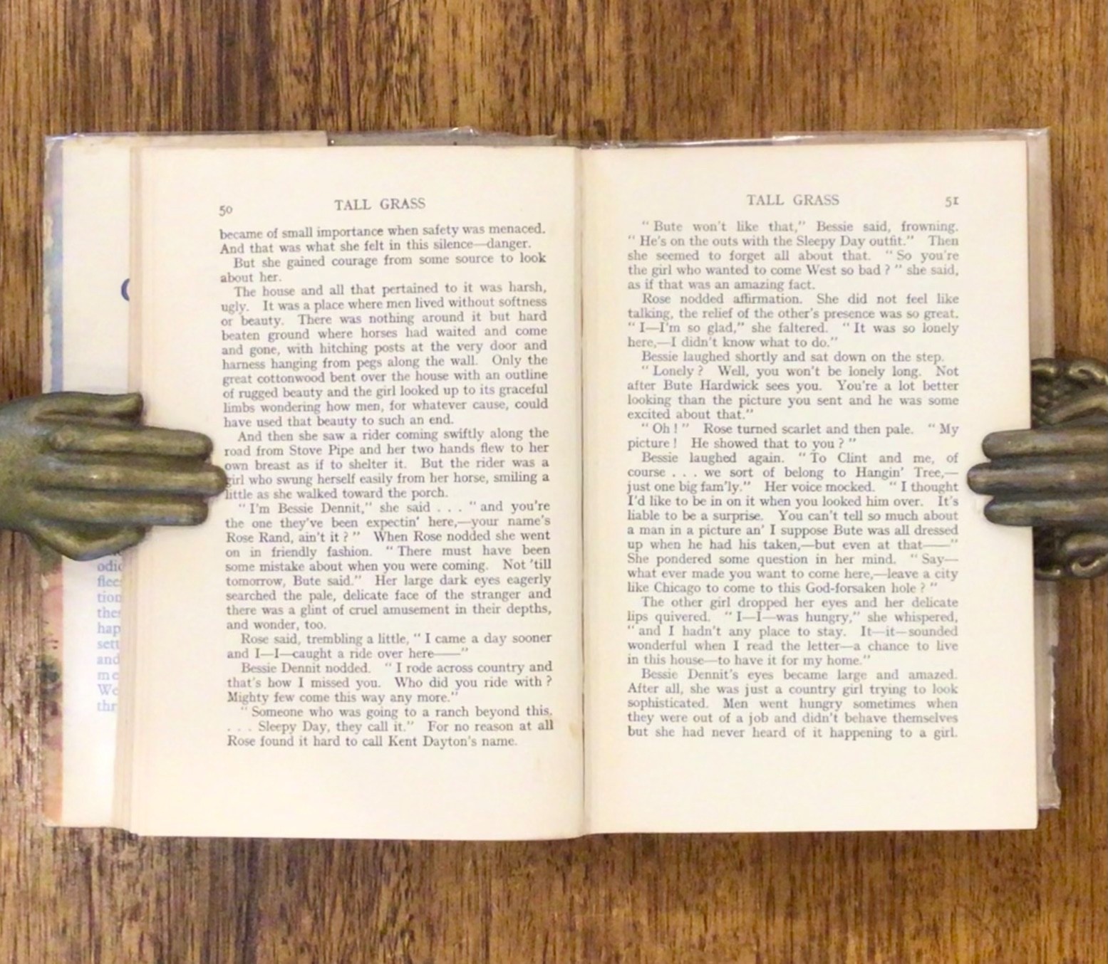 (1933) E. Murray Campbell: ‘Tall Grass’ Vg Hardcover with RARE Dust Jacket