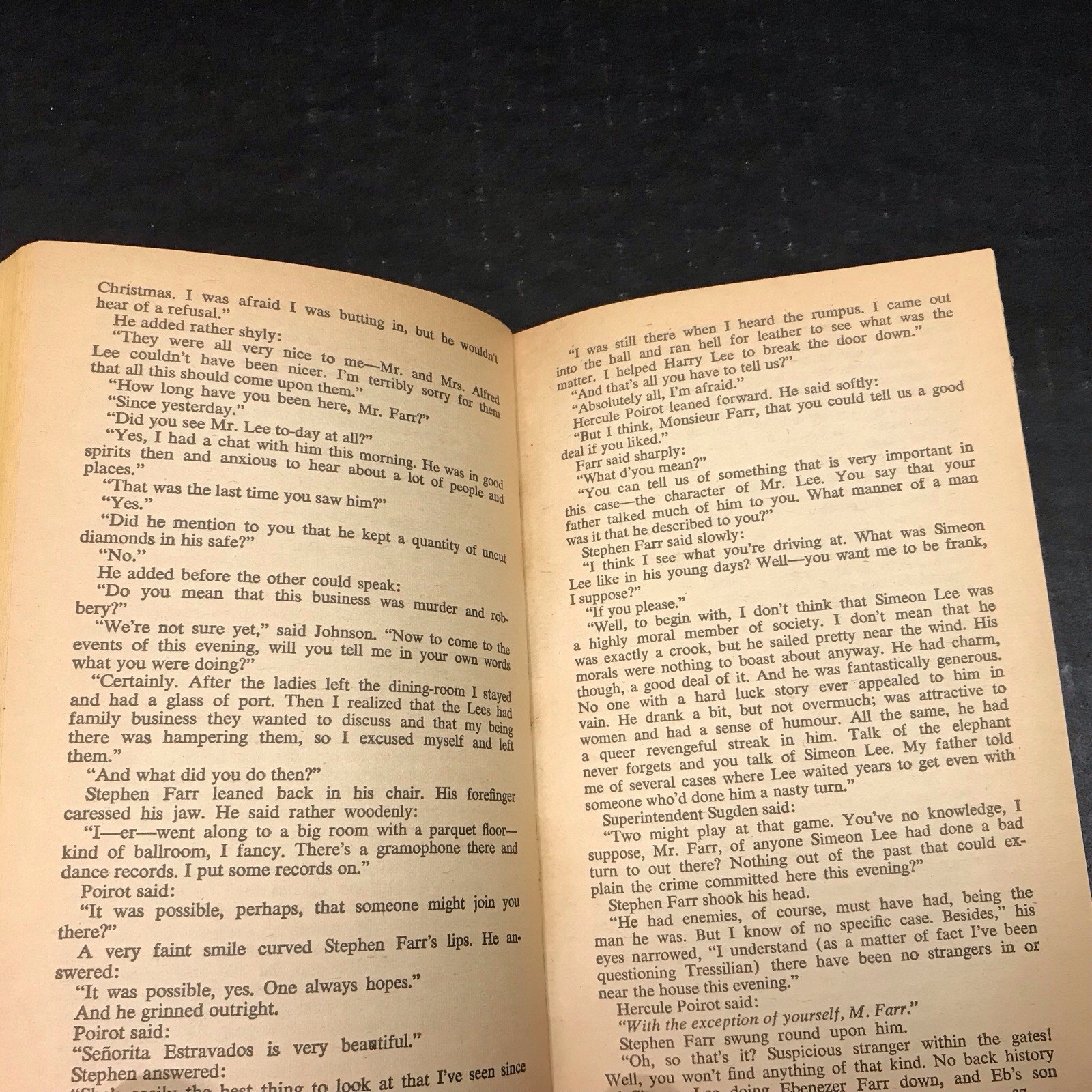 Agatha Christie A Holiday For Murder 1973 Bantam Paperback