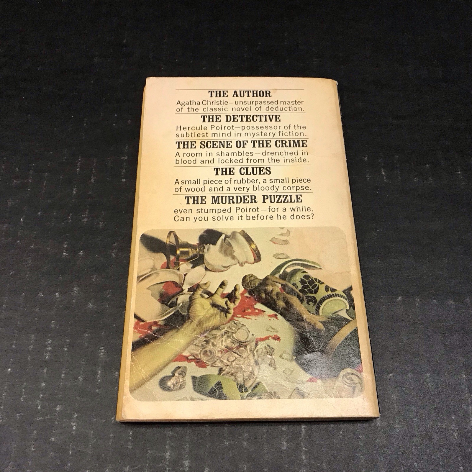 Agatha Christie A Holiday For Murder 1973 Bantam Paperback