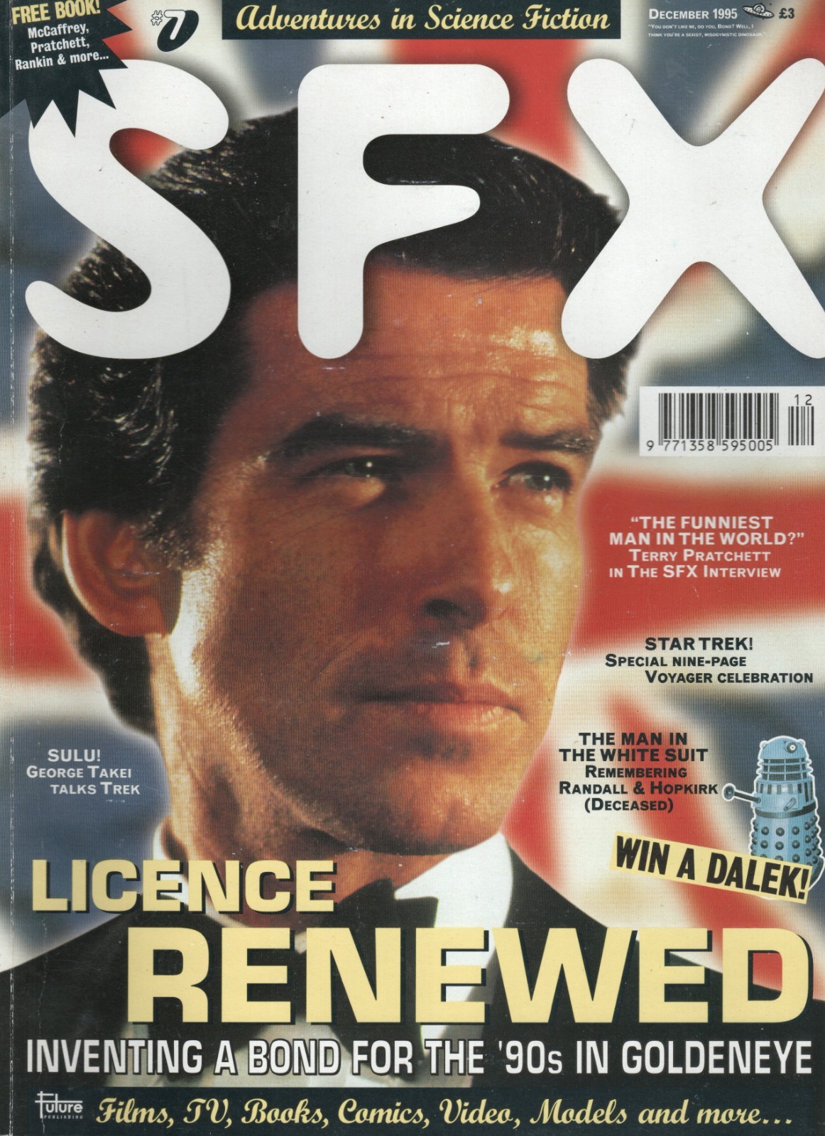 SFX Magazine – December 1995 #7 – GoldenEye, Star Trek Voyager & Terry Prat