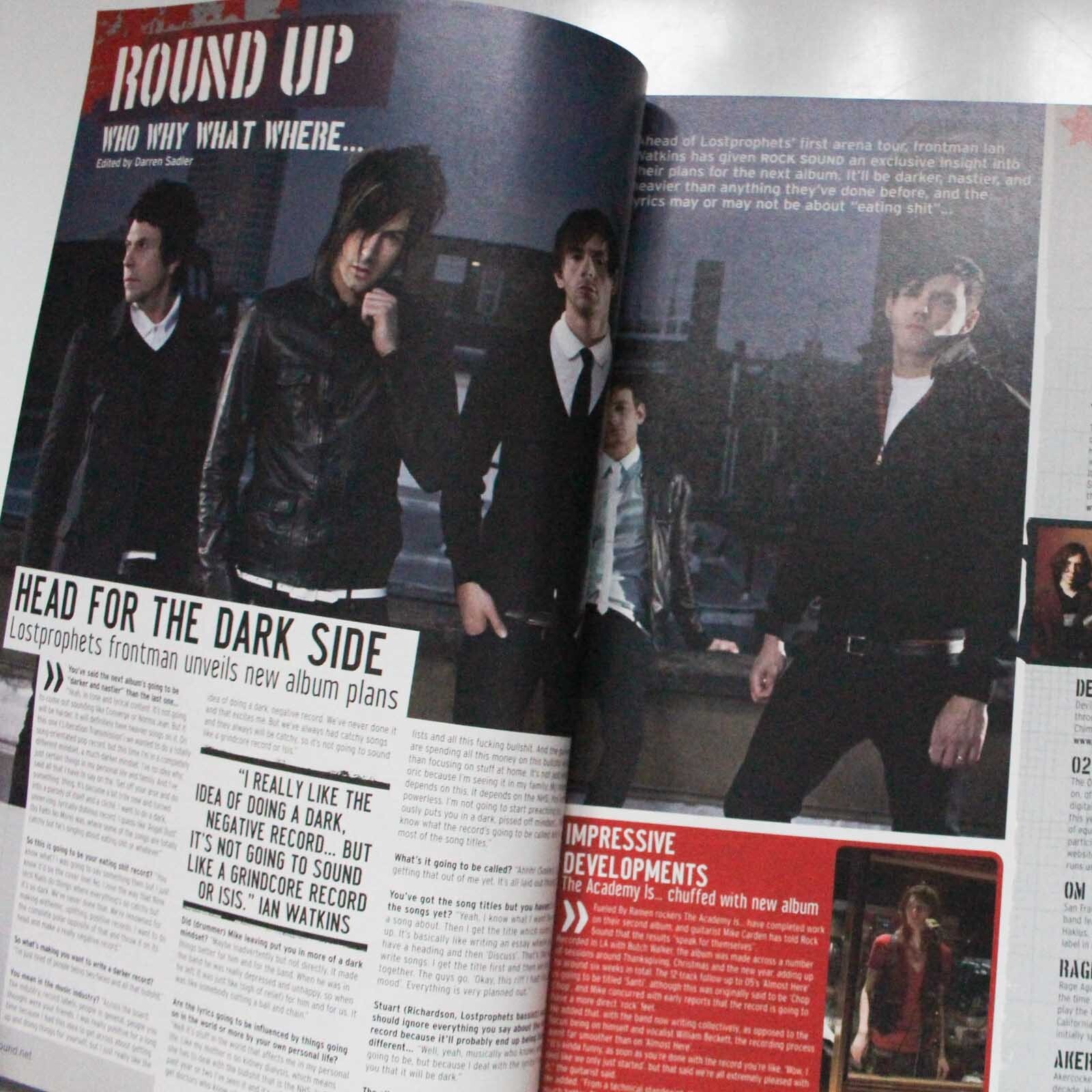 Rock Sound Magazine Good Charlotte March 2007 Issue 94 Music Alternative