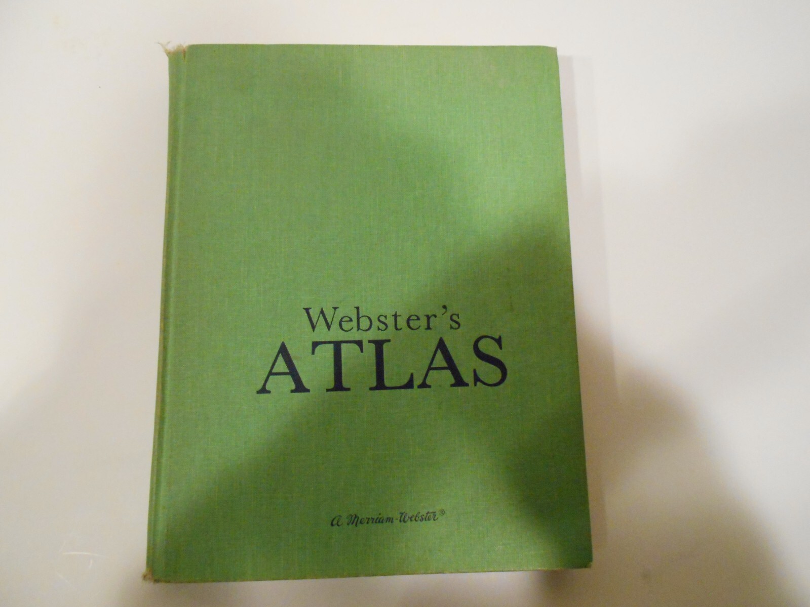 WEBSTER&rsquo;S ATLAS and Zip Code Directory, 1973 vintage antique reference book