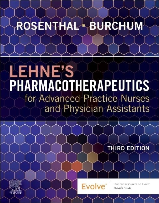 Lehne&rsquo;s Pharmacotherapeutics for Advanced Practice Nurses and Physician PB