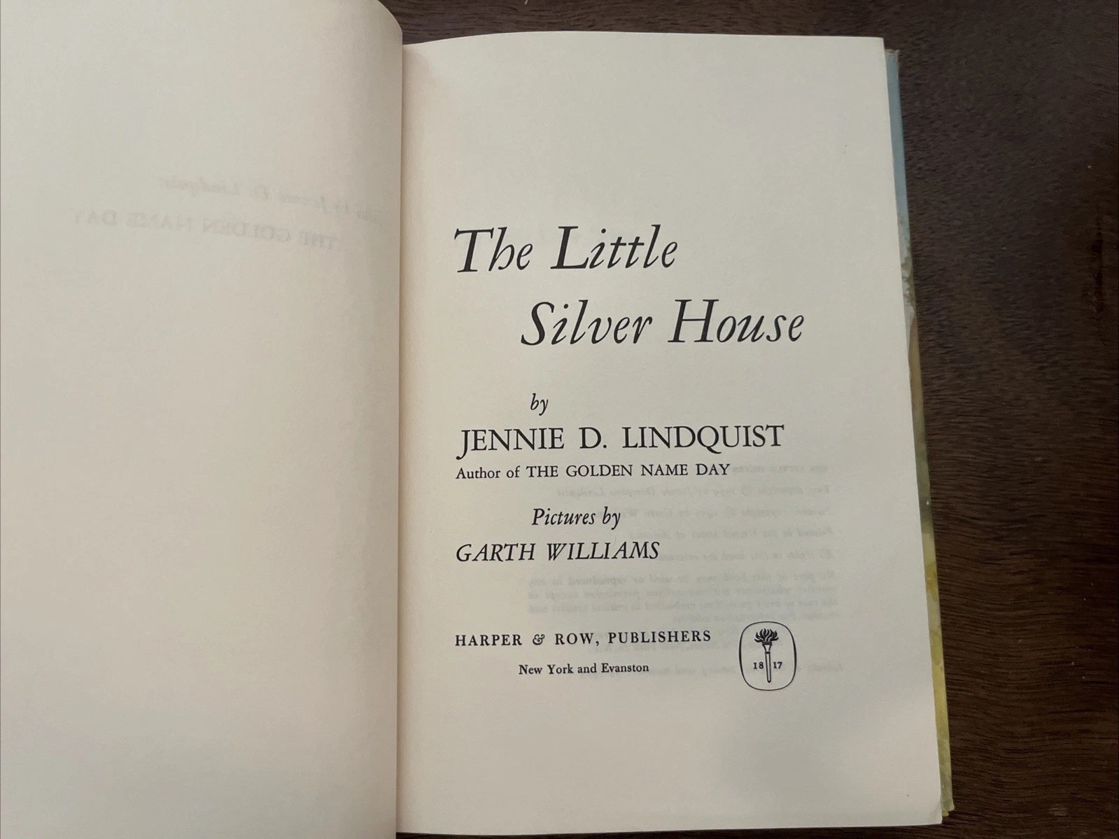 The Little Silver House Garth Williams Illus Jennie D. Lindquist HC DJ 1959