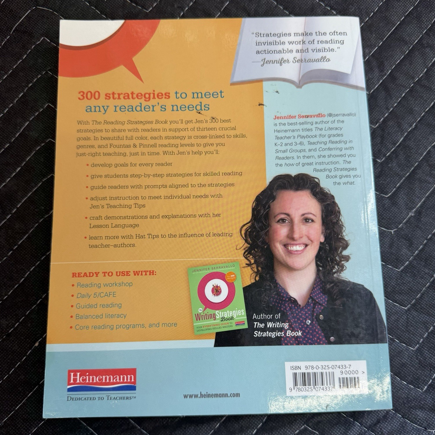 Heinemann The Reading Strategies Book Jennifer Serravallo Paperback 2015