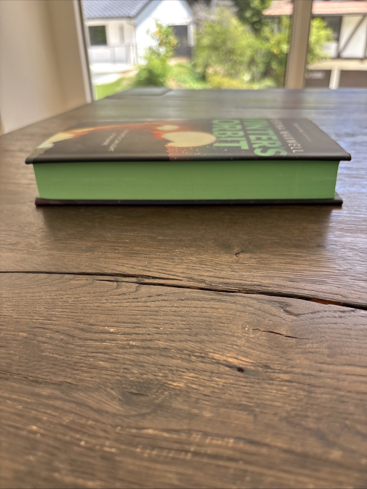 Winter&rsquo;s Orbit by Everina Maxwell (Special Green Pages + Signed) Hardcover￼