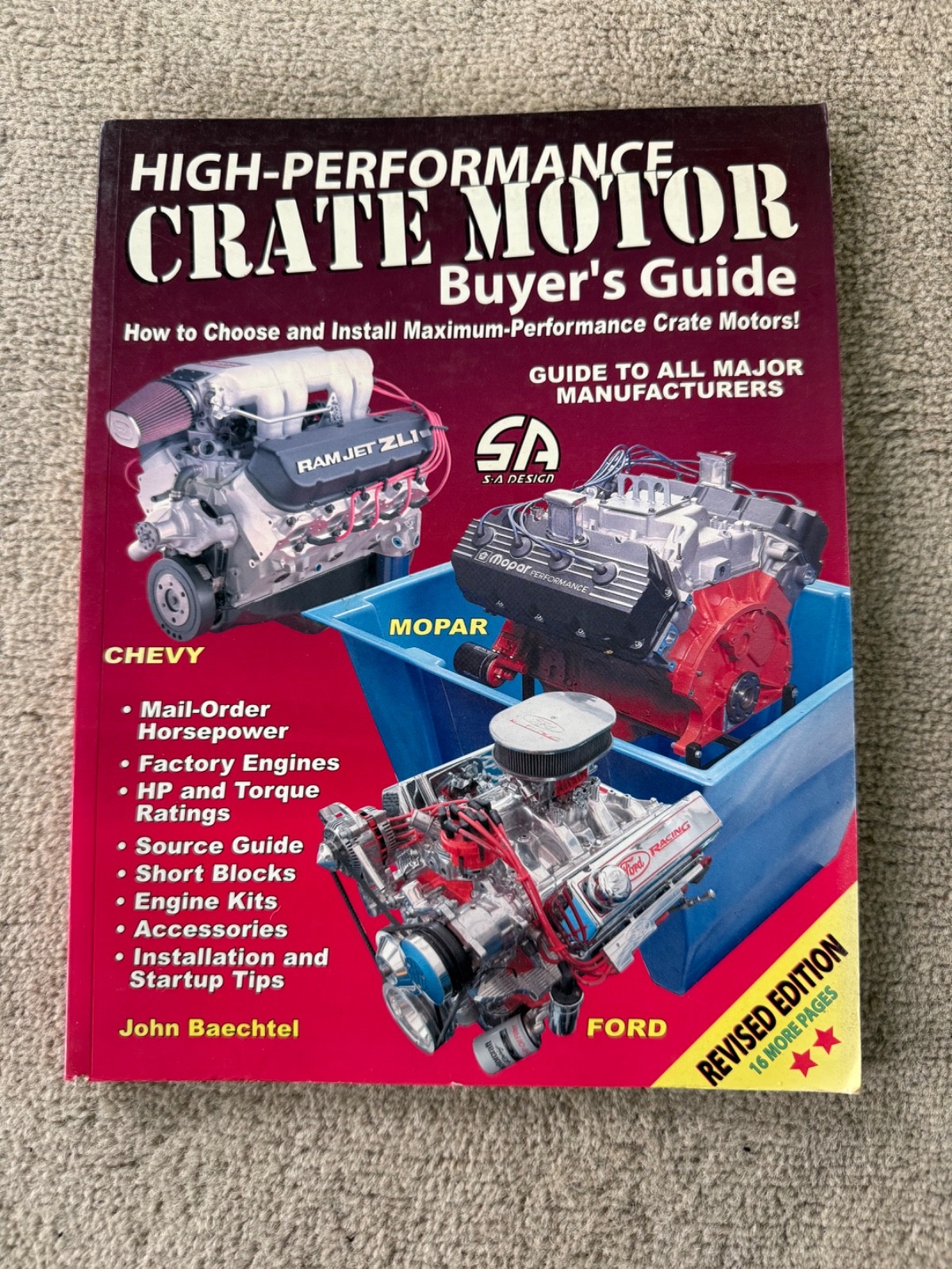 High Performance Crate Motor Buyer&rsquo;s Guide by John Baechtel 2004 Revised Edition