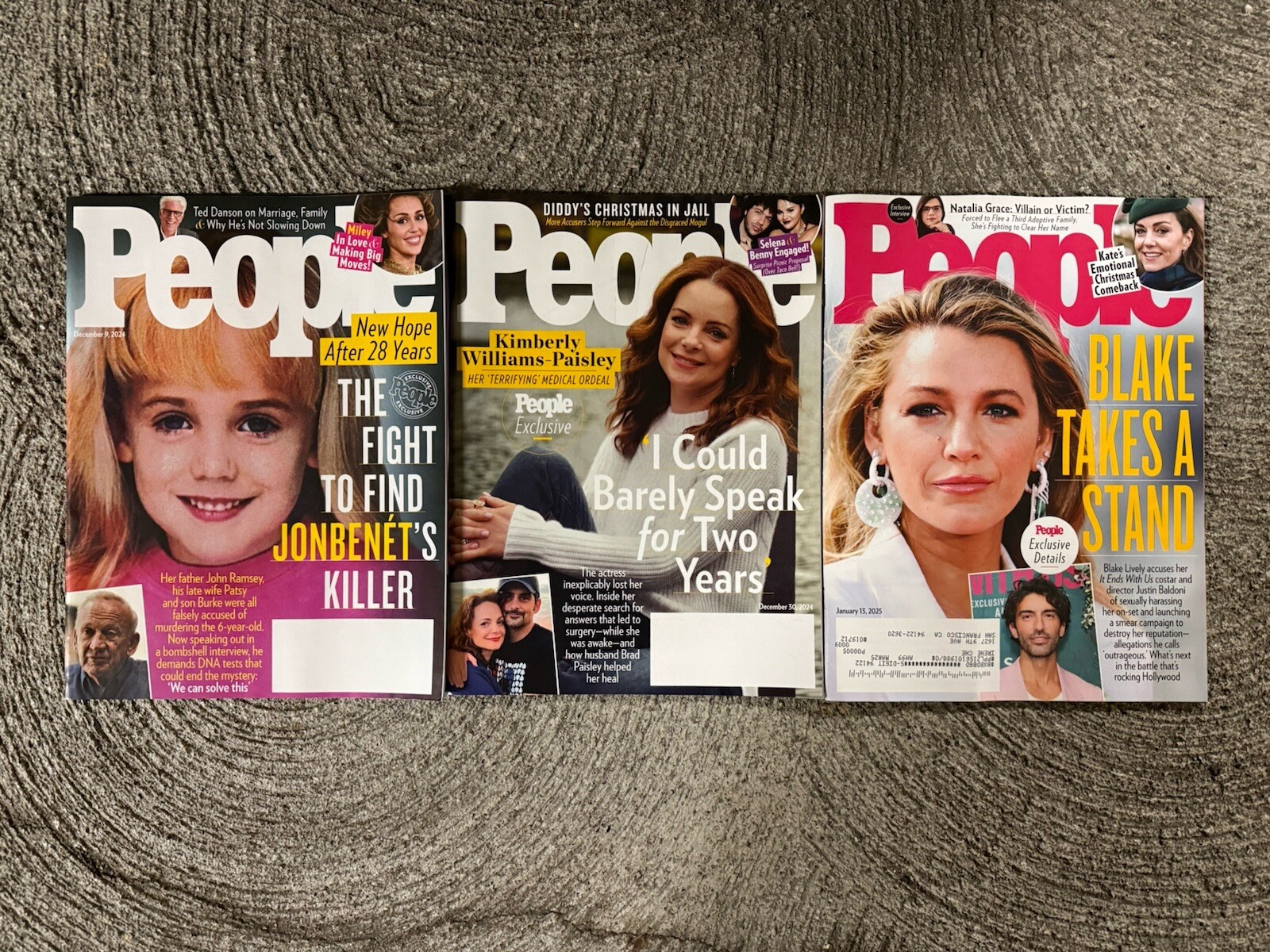 3 People Magazines Celebrity US Weekly News December 9 30 2024 January 13 2025