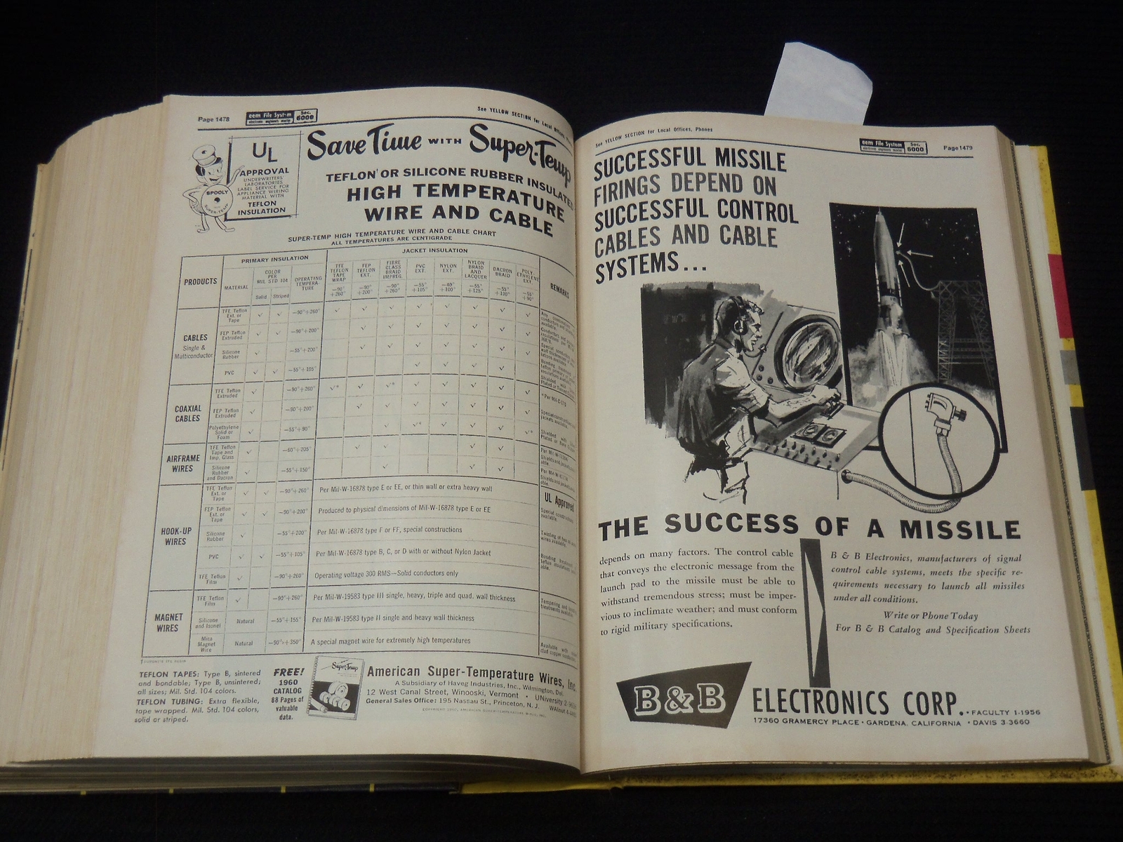 1960-1961 ELECTRONIC ENGINEERS MASTER CATALOG – KD 2133G
