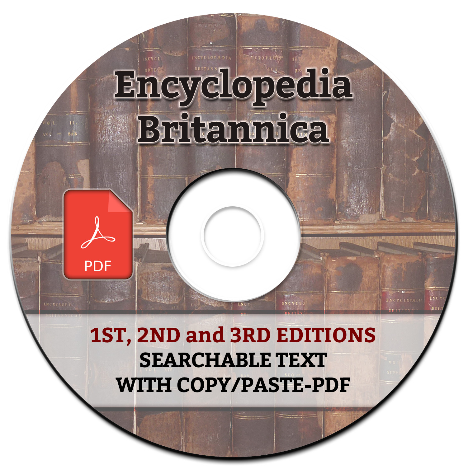 ENCYCLOPEDIA BRITANNICA-1st-2nd-3rd Editions-ALL VOLUMES-Reference Books-on DVD