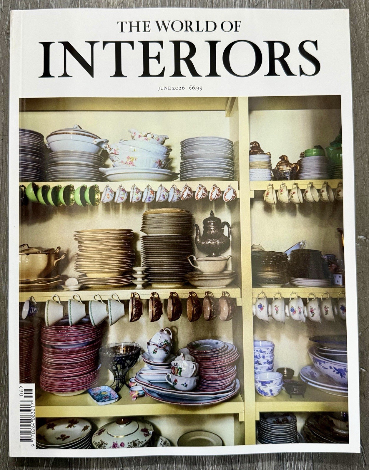 THE WORLD OF INTERIORS MAGAZINE – JUNE 2026 – BRAND NEW