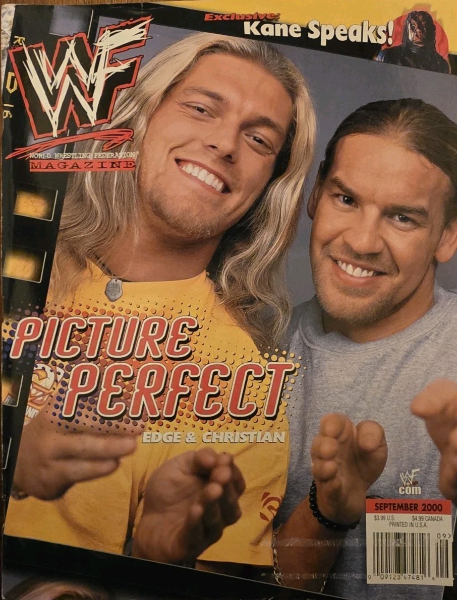WWF Magazine September 2000 EDGE & CHRISTIAN C
