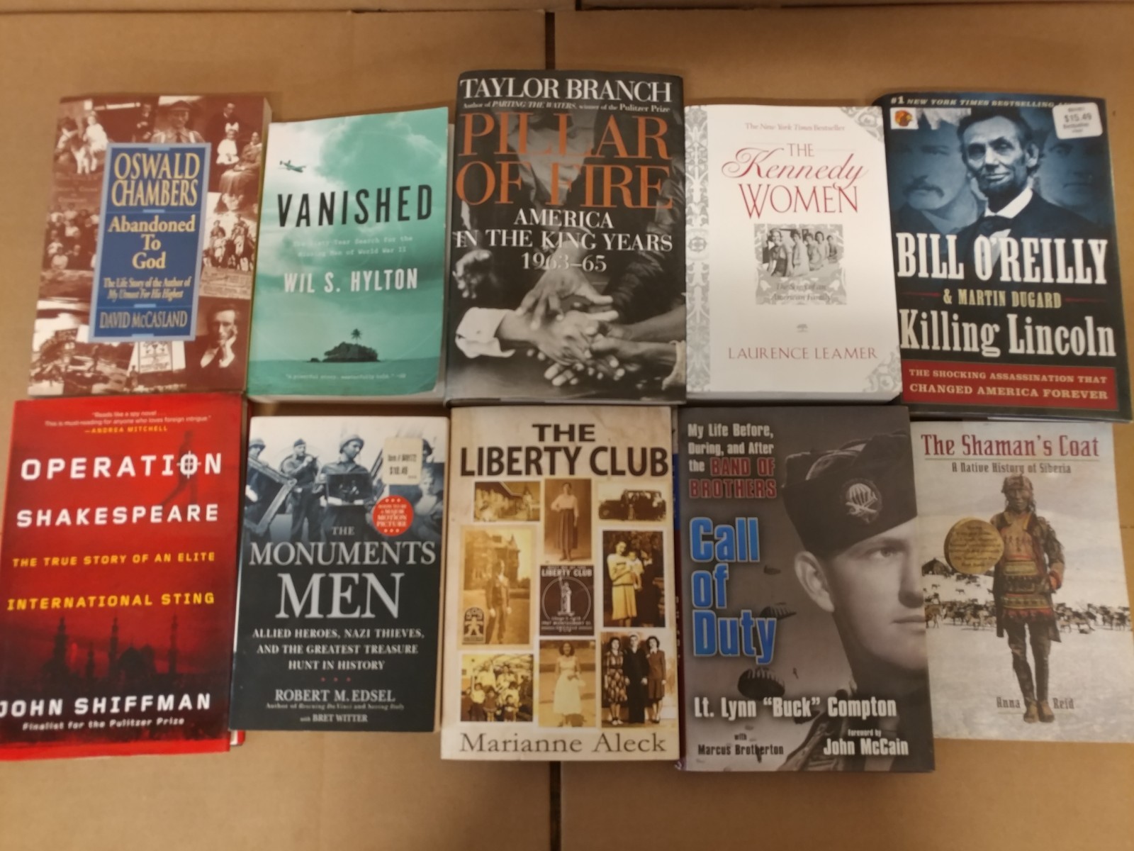 Lot of 20 History US World Europe American Europe Ancient War Book MIX UNSORTED
