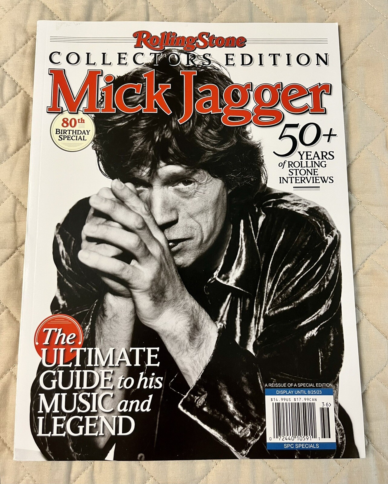 Rolling Stone Magazine Mick Jagger 80th Birthday Special Issue 2023 / BRAND NEW
