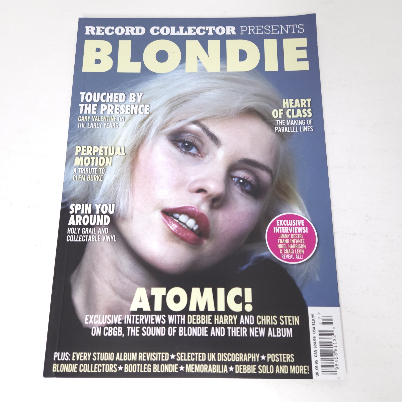 Record Collector Presents Blondie Magazine Debbie Harry Chris Stein Atomic NEW