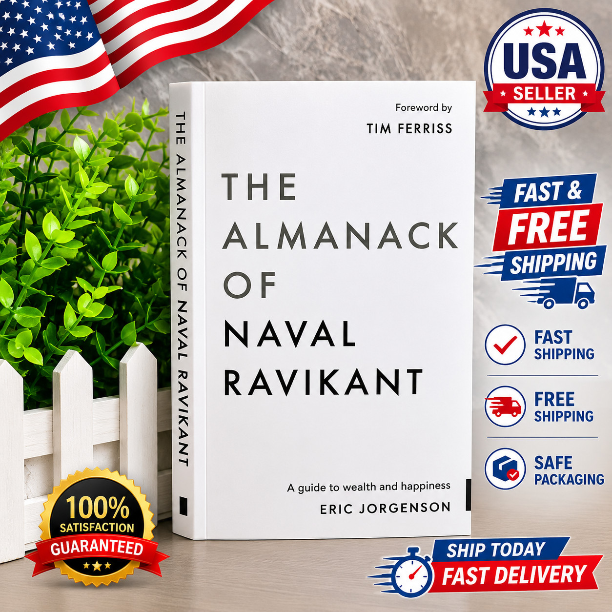 The Almanack of Naval Ravikant: A Guid To Wealth And Happiness PaperBack Book