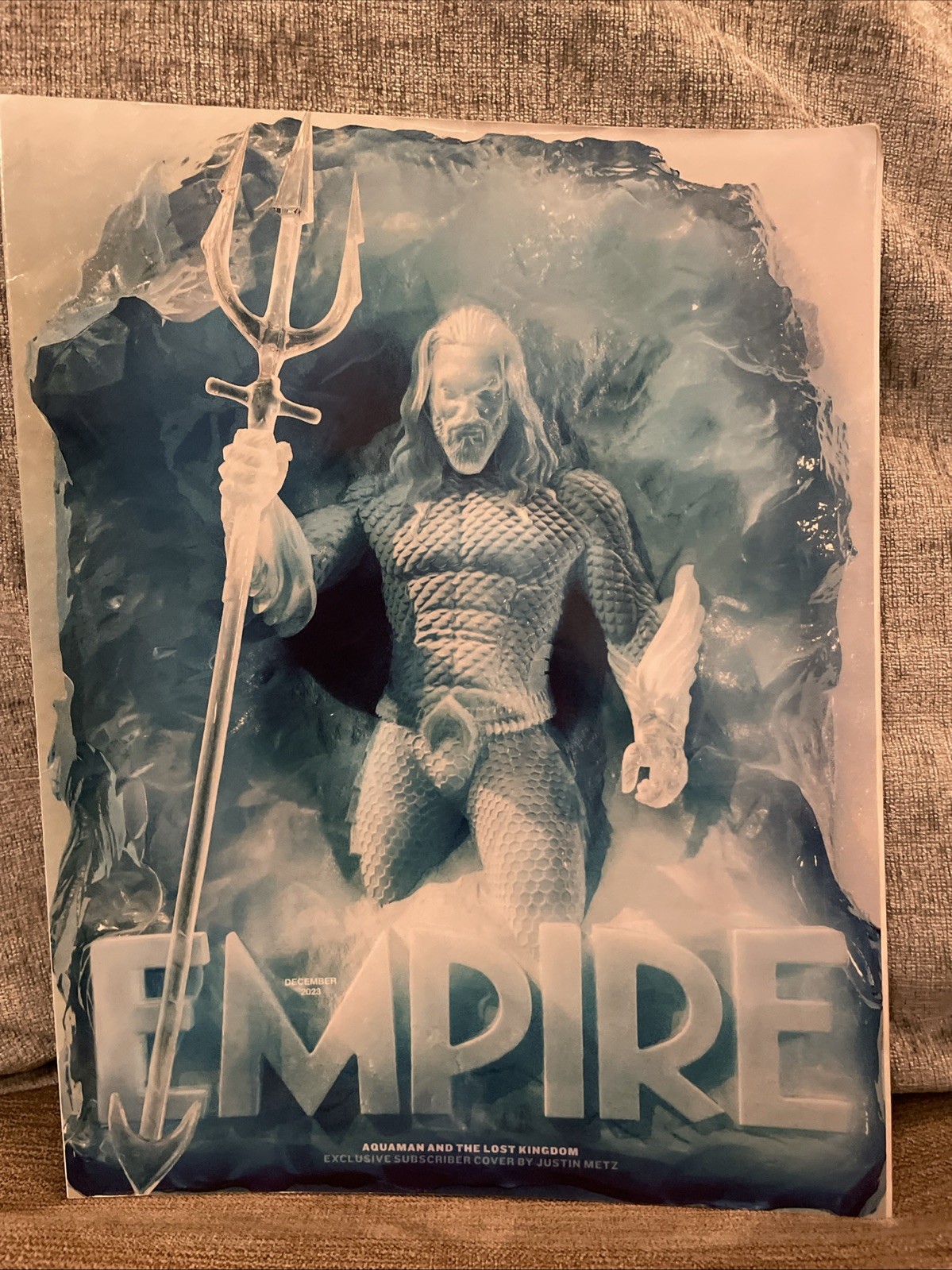 EMPIRE MAGAZINE SUBSCRIBER ISSUE 421 Aquaman And The lost Kingdom